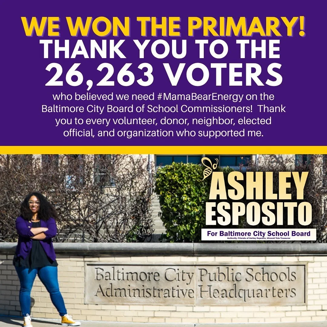 We WON the primary!