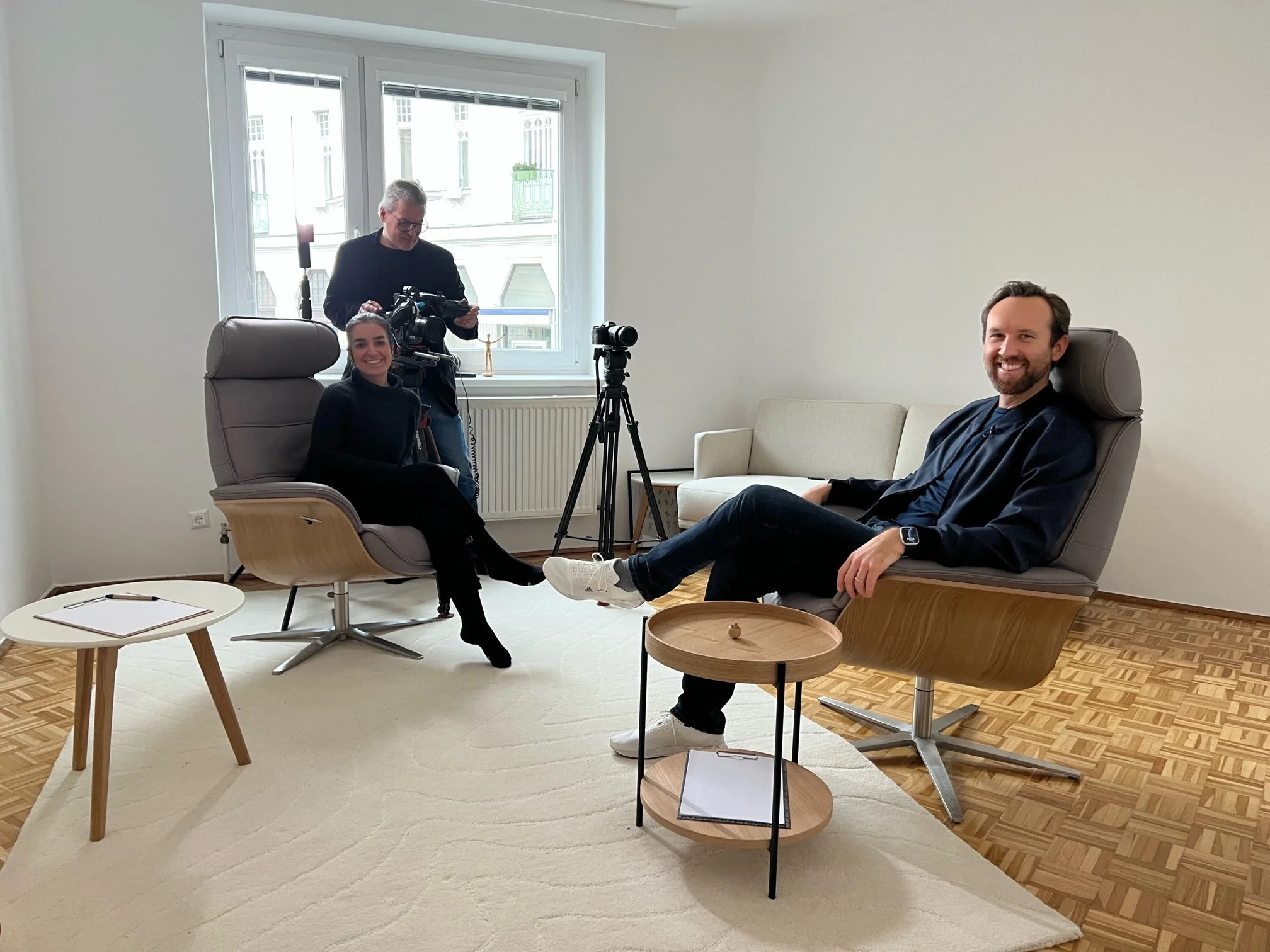 Puls4 Interview. Hafner
