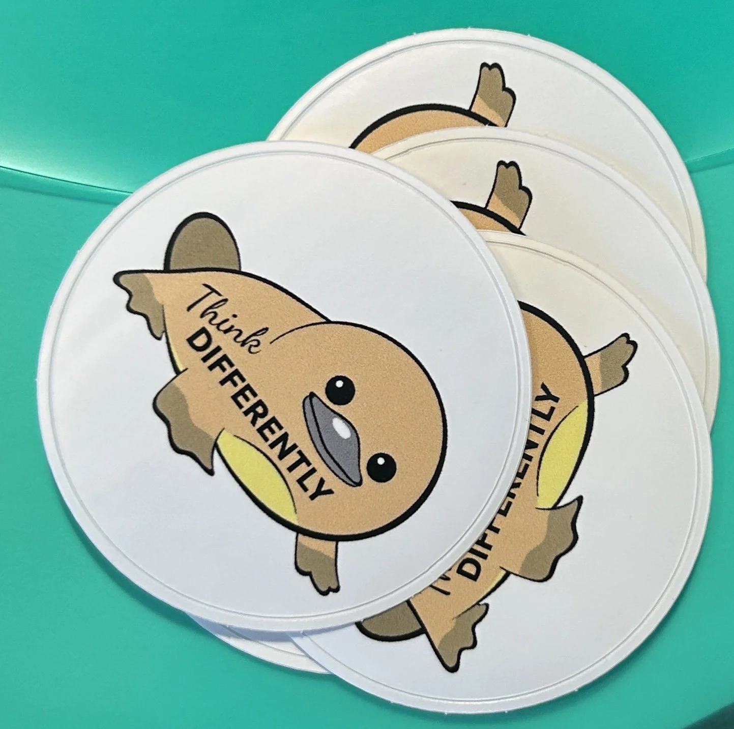 Think Differently Sticker Pack of 6