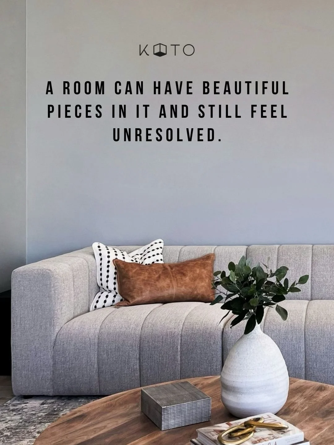 When a space hasn&rsquo;t been properly thought through, it&rsquo;s easy to buy pieces that don&rsquo;t quite fit, don&rsquo;t work together, or don&rsquo;t actually suit the way you live.

Good interior design starts with understanding how the room 