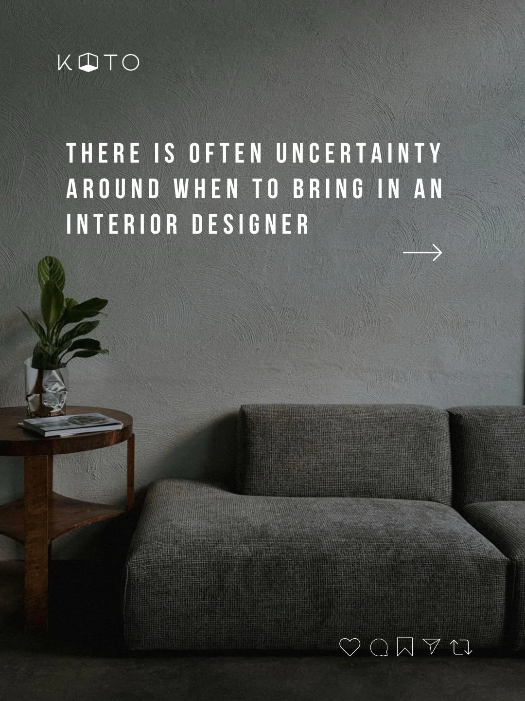 There is often uncertainty around when to bring in an interior designer. In many cases, the most useful time is while key decisions are still being worked through.

When the layout is still being resolved, the lighting has not been properly considere