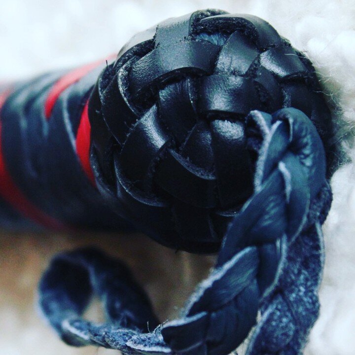 Turks Head Knot in close up detail