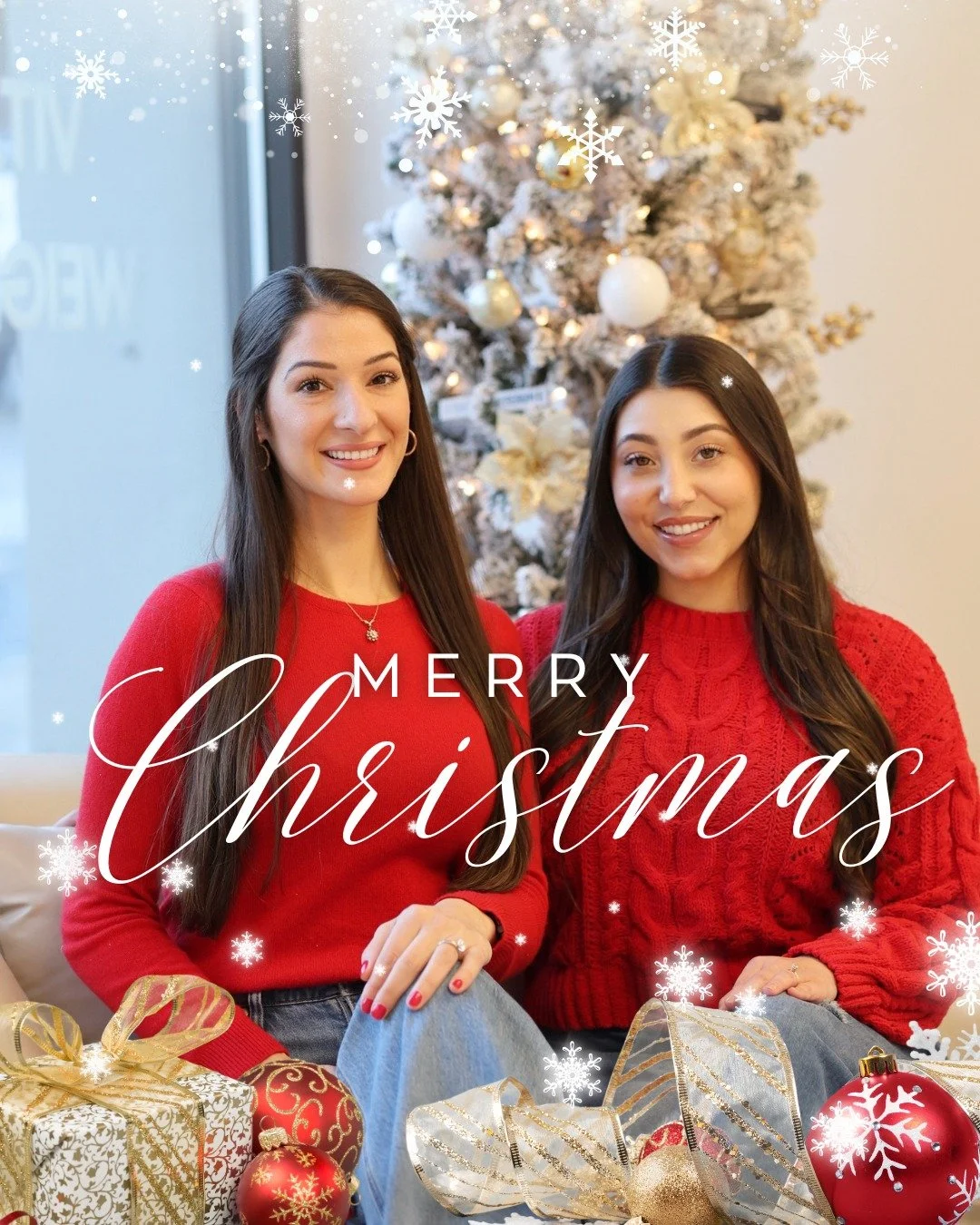 Merry Christmas from Pure Bliss Aesthetics 🤍🎄