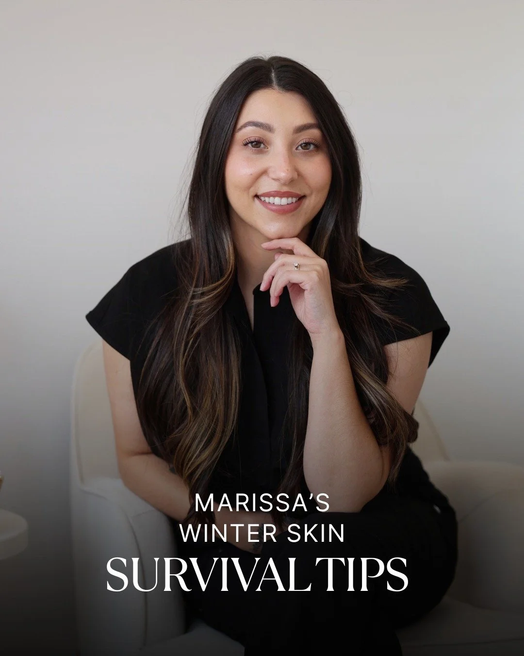 Pure bliss, winter edition ❄️💧
Winter Skin Survival Tips by Marissa
Cold weather can weaken your skin barrier, so gentle care is everything.

TIP 1: Don&rsquo;t over-cleanse in winter
Hydration starts at the cleanse.
✨ AlumierMD HydraBoost Cleanser
