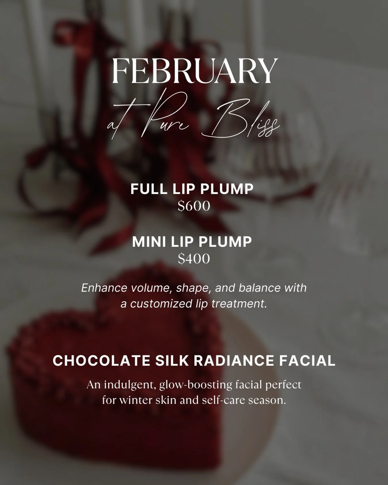 FEBUARY SPECIALS ❤️✨

Men&hellip; take advantage of this for your ladies.