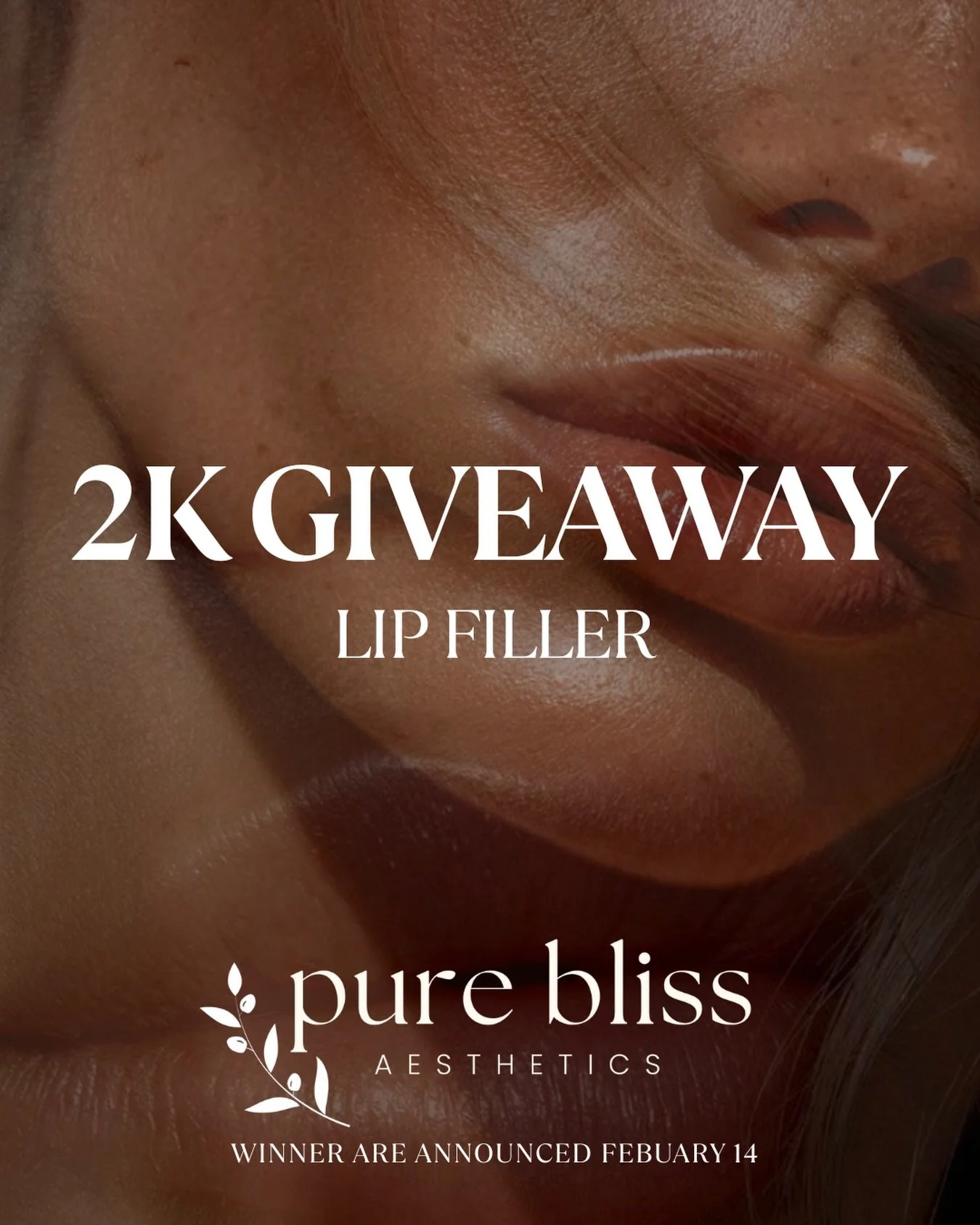 2K Giveaway🤍✨

One lucky winner will receive lip filler treatment from Pure Bliss🥰

Here&rsquo;s how to enter 
FOLLOW @pure.bliss.aesthetics @injectionsbyjoanna @marissakaliaesthetics 

TAG 3 of your lip filler besties 🤍
1 tag = 1 entry 

Like &am