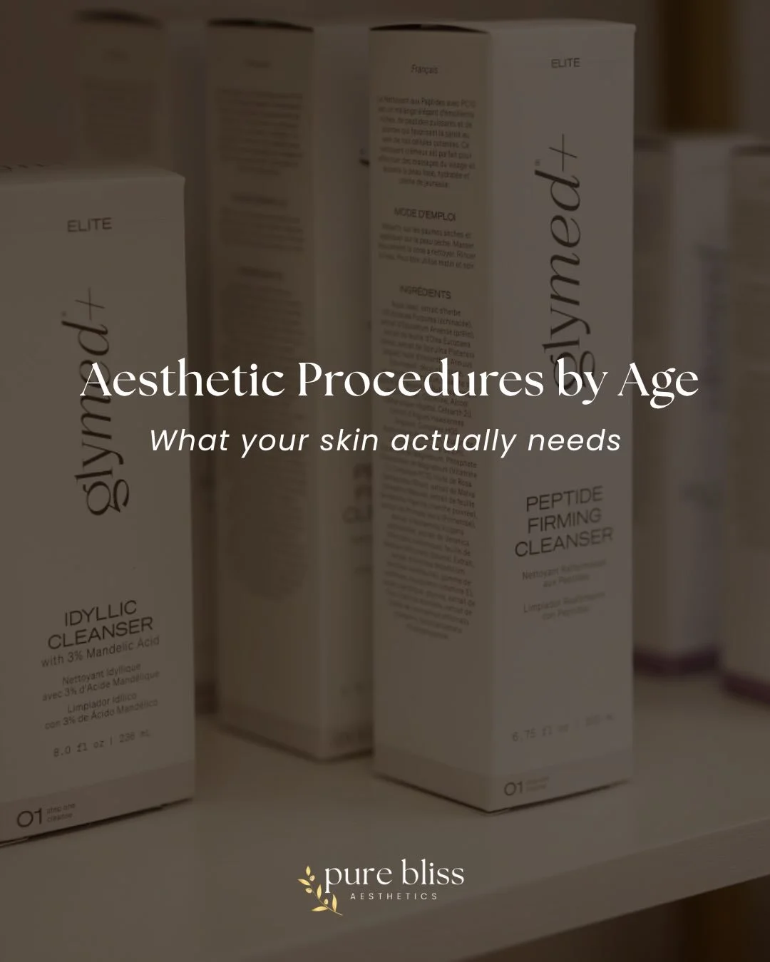 Your skin evolves with every decade &mdash; and aesthetic treatments should evolve with it too ✨

20s &rarr; prevention + glowing skin
30s &rarr; collagen support + subtle maintenance
40s &rarr; tightening + restoration
50s &rarr; structure, support 