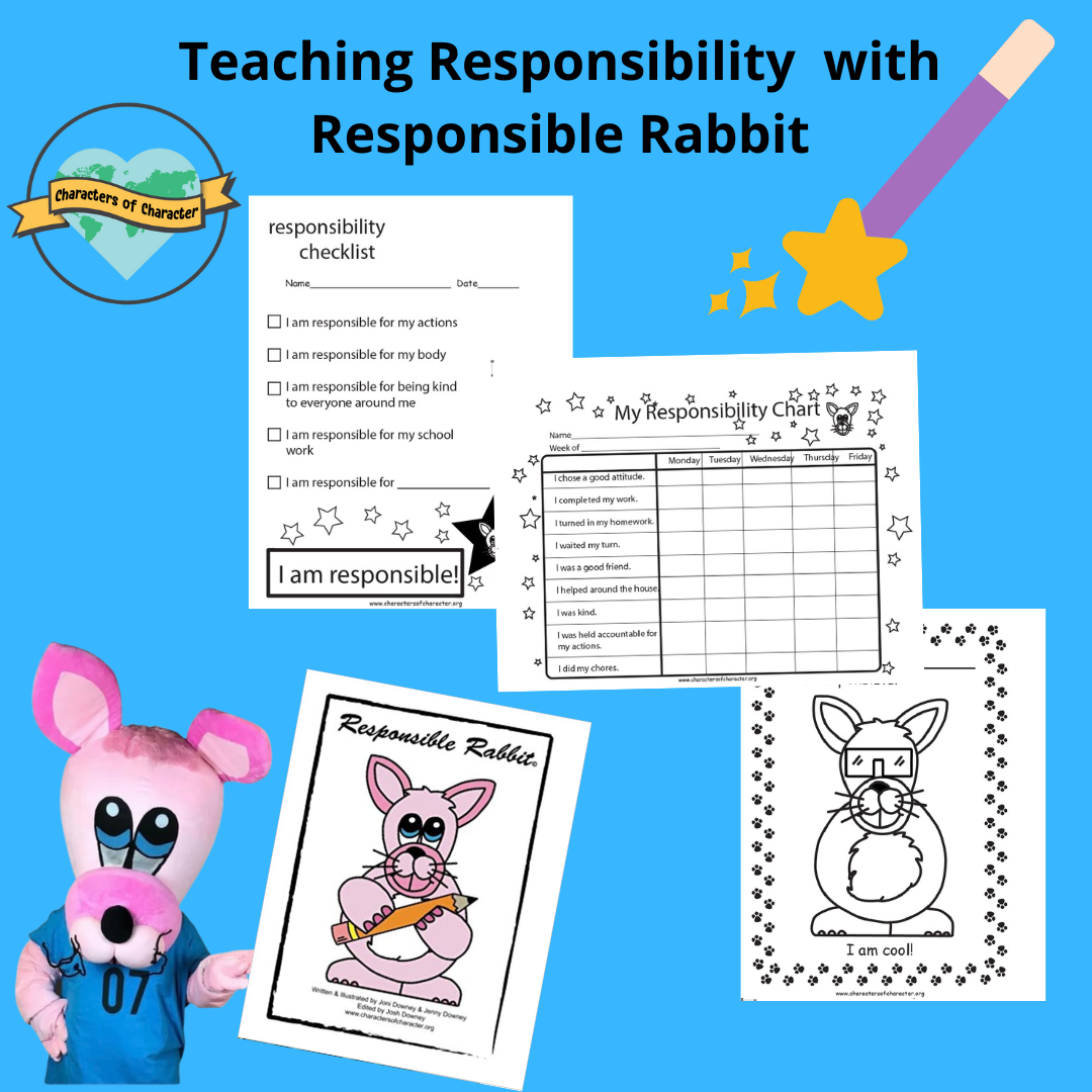 Teaching Responsibility with Responsible Rabbit — Characters of ...