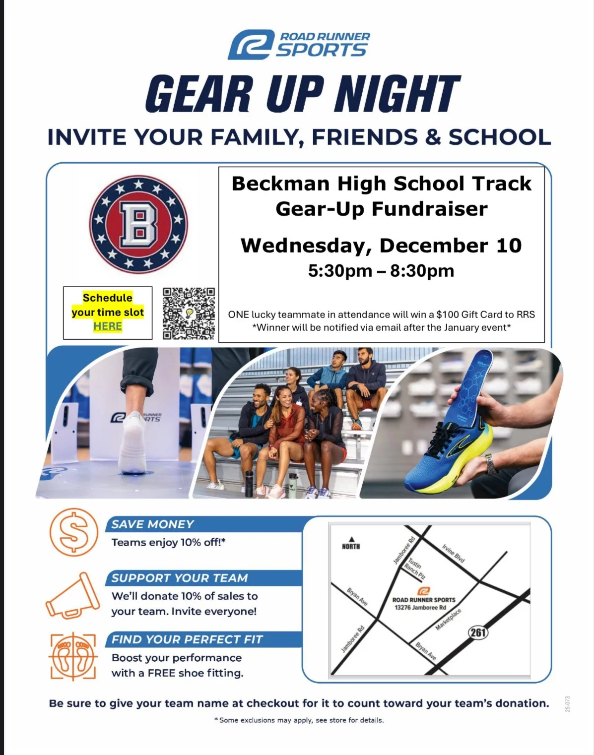 Track Team Night at Road Runner Sports