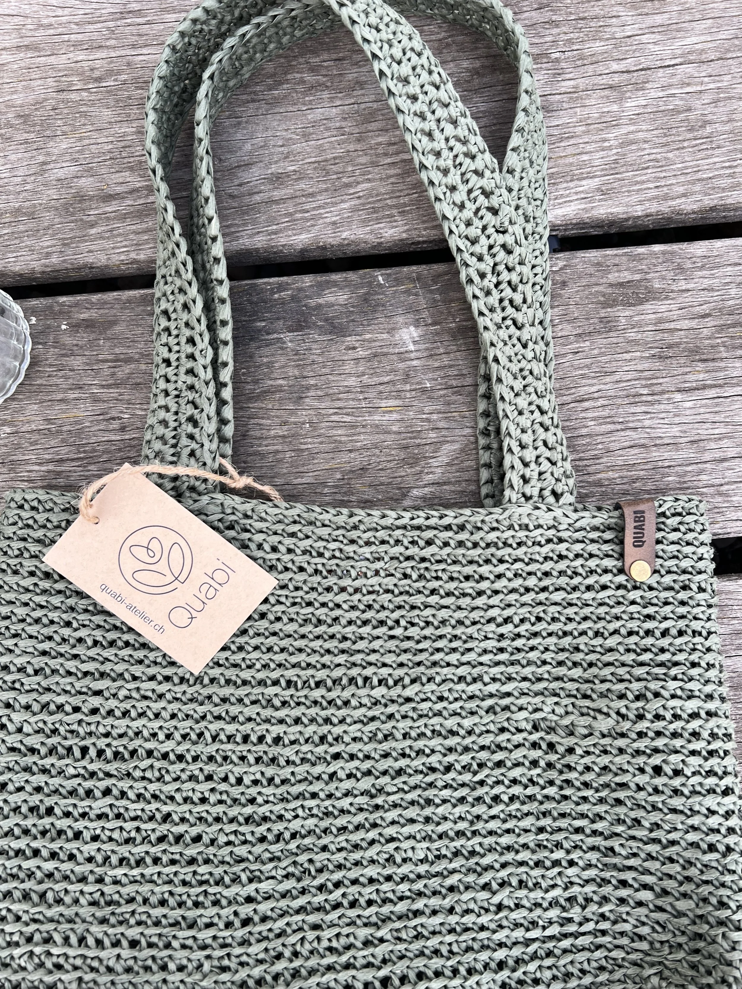 Bast Handtasche gehäkelt green.jpeg