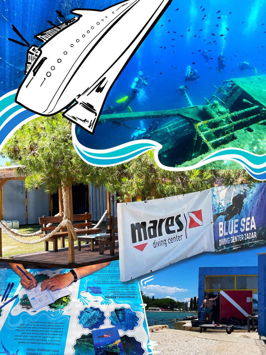 Croatia - Blue Sea Diving in Zadar