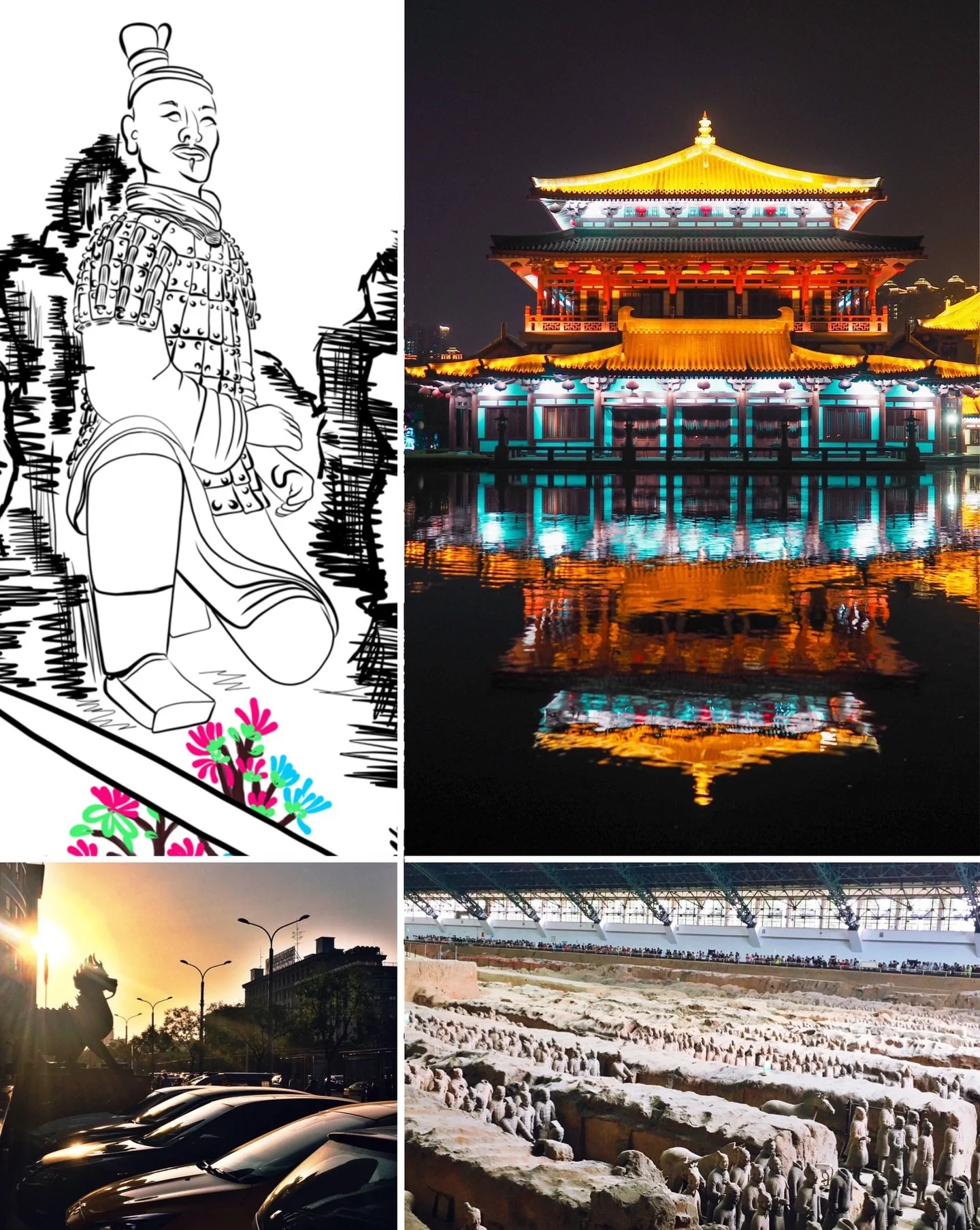 The Terra Cotta Army in China might be the most famous site. 

It was found by accident in 1974 when 3 men were drilling a well on their land. Mr Yang Zhifa discovered the over 2270-year-old army. 

📍The Terra Cotta Army in Xian, Shaanxi, China

To 