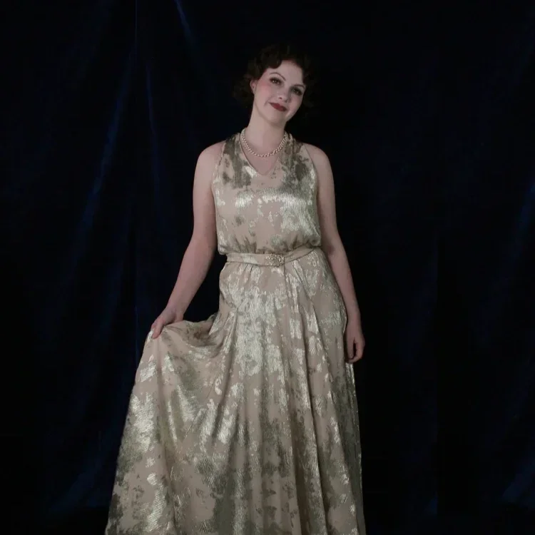 1930 Bias-Cut Dress