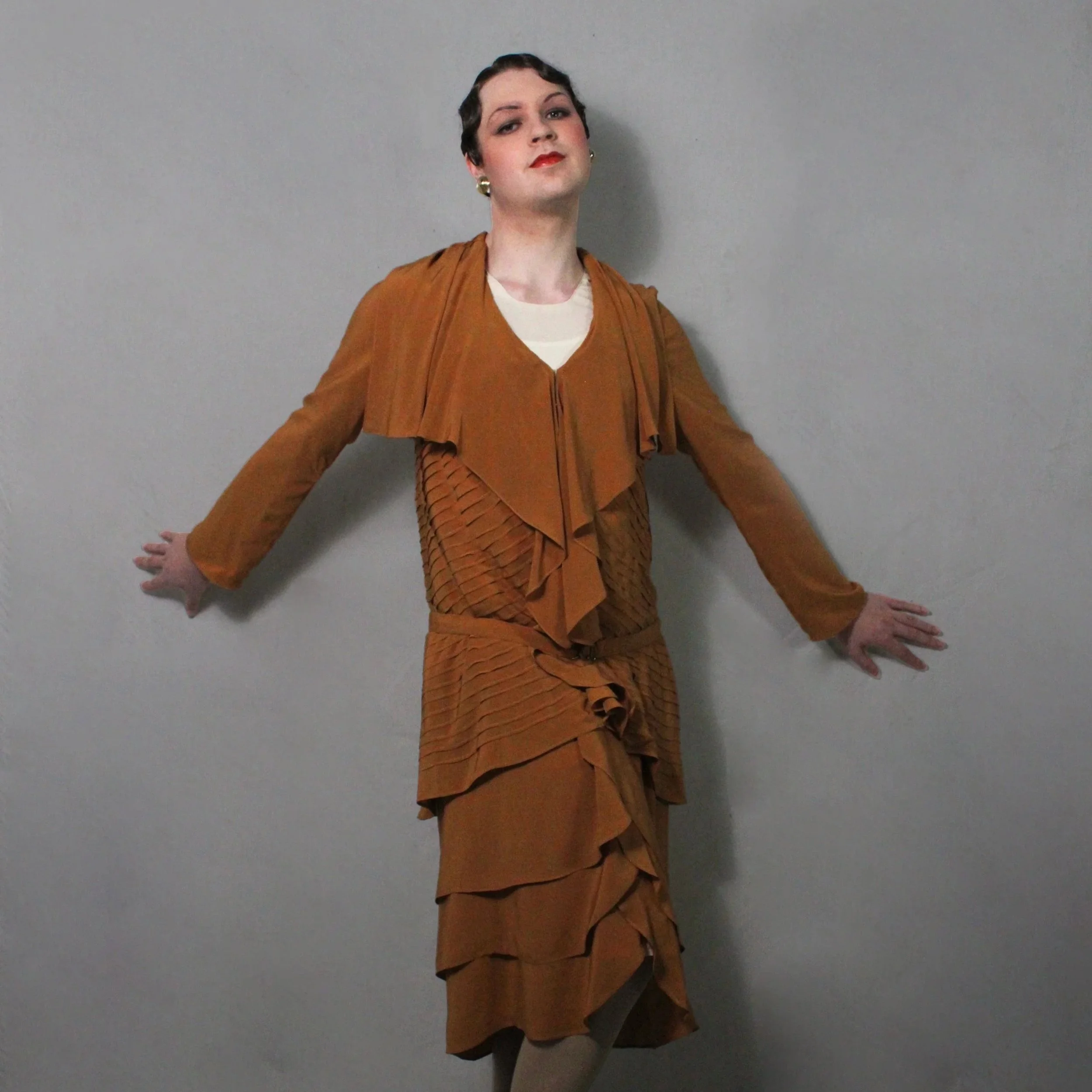 1928 Pintuck Dress