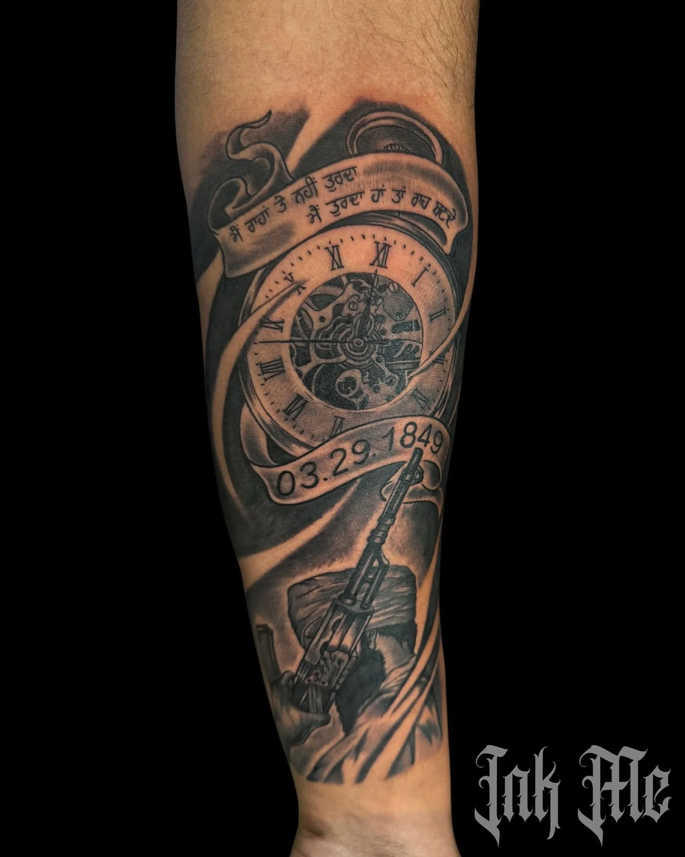 Custom Forearm Tattoo done for a client with roots with punjab
⠀
📍 Visit us at 17 Seachart Place, Unit 2, Brampton, ON L6P 3E1 (Hwy 50 &amp; Hwy 7)
📲 Call/Text: 647-705-6602 📧 Email: info@inkmetoronto.com 🌐 Book now: www.inkmetoronto.com/links

D