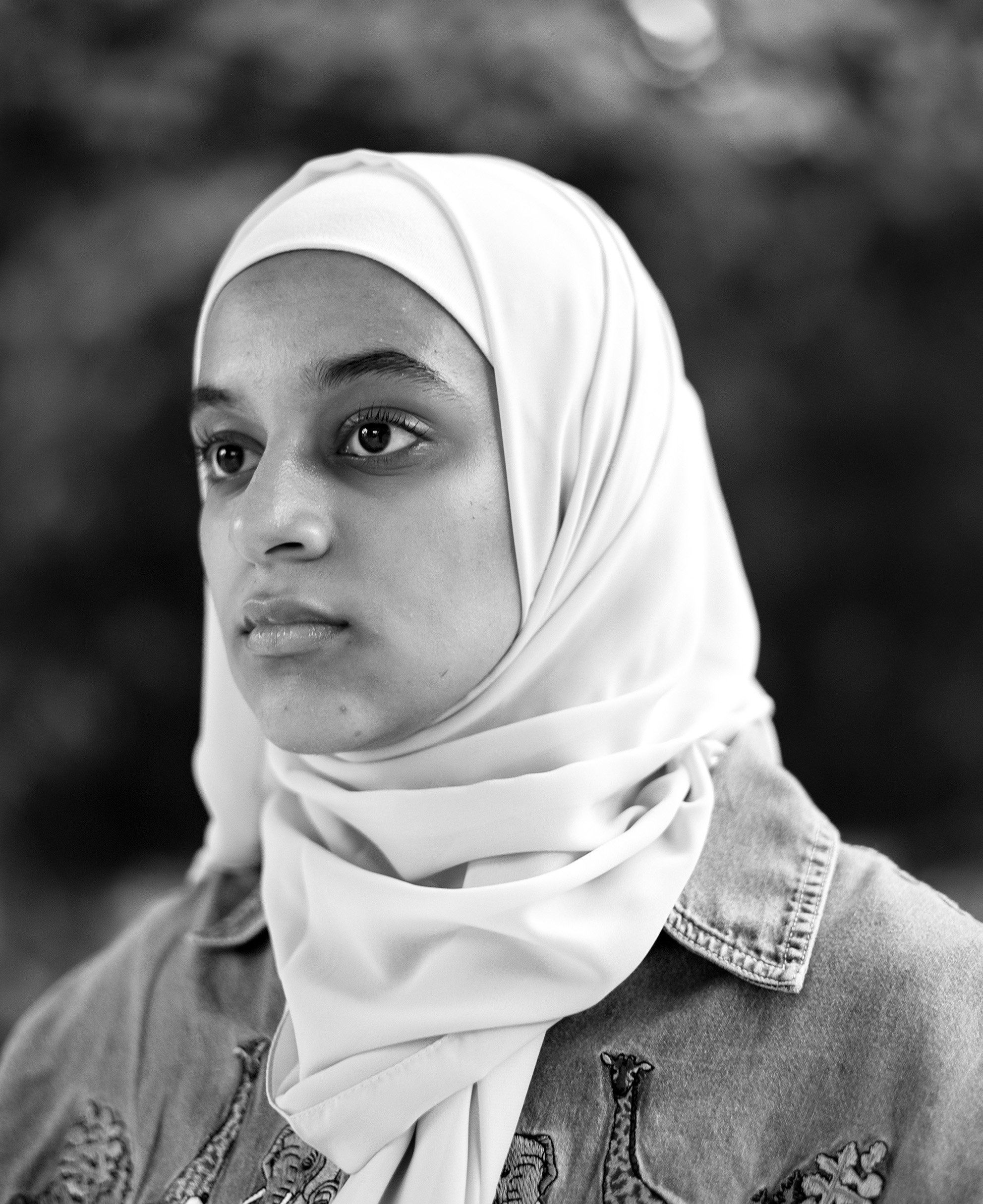 Outake of Miriam Beshir for Rolling Stone, 2020