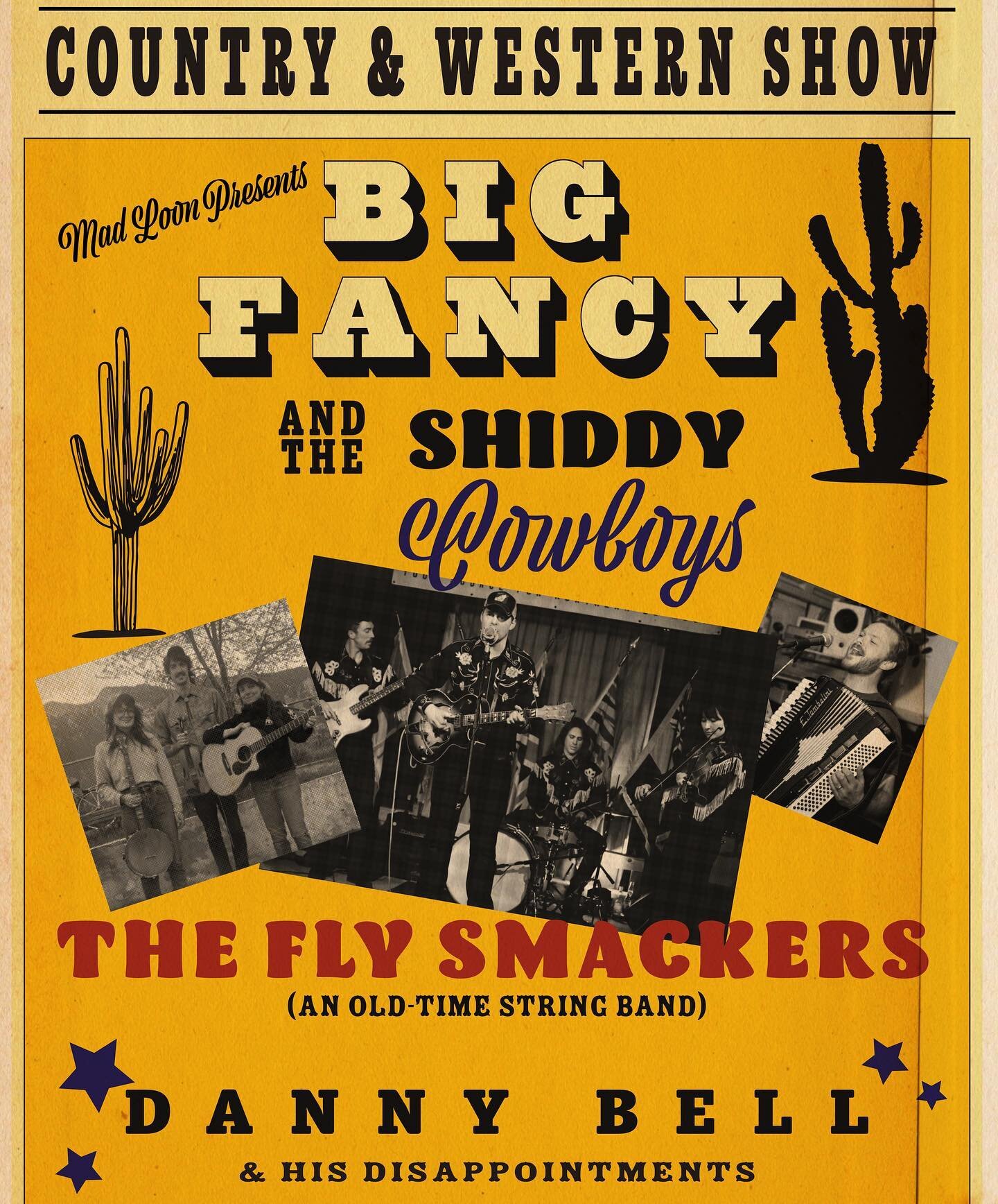 @bigfancycountry coming to the @legion43pg  along with @the.fly.smackers  and @dannybellmusic !  May 28th folks!  Tickets available now through link in bio :) 
.
#peegleeg #takeonpg #northernbc #princegeorgemusic #princegeorgebc #madloon