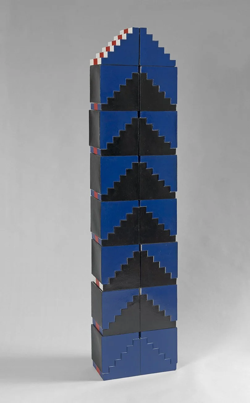 Nikos Alexiou, Blue and White, 1999.jpg