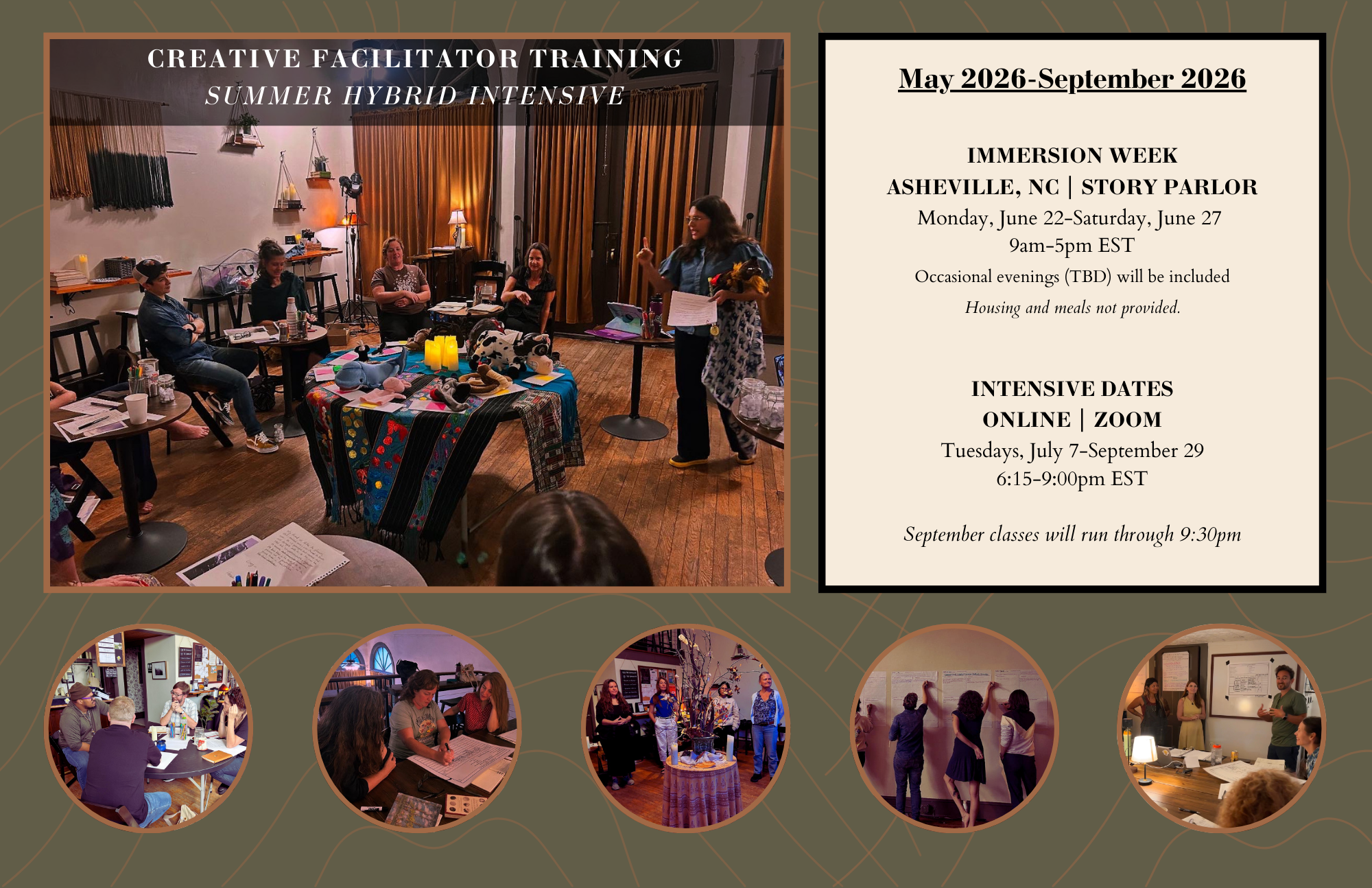 Creative Facilitator Training | Summer Hybrid Intensive