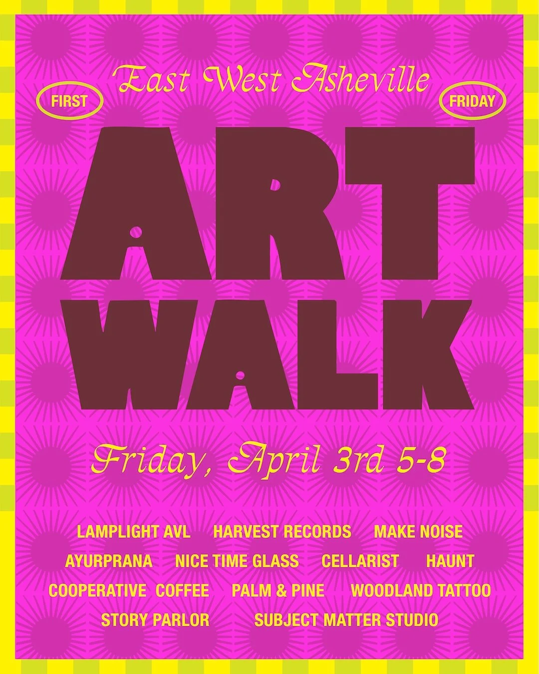 First Fridays: East West Art Walk