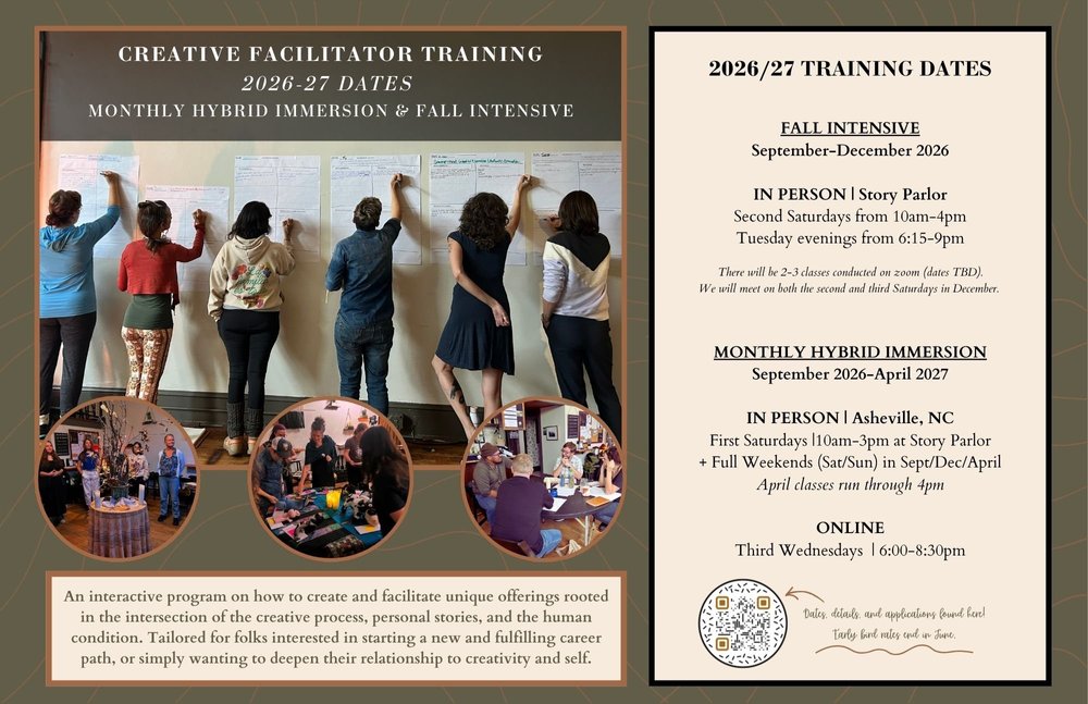 Creative Facilitator Training Info Session — Story Parlor