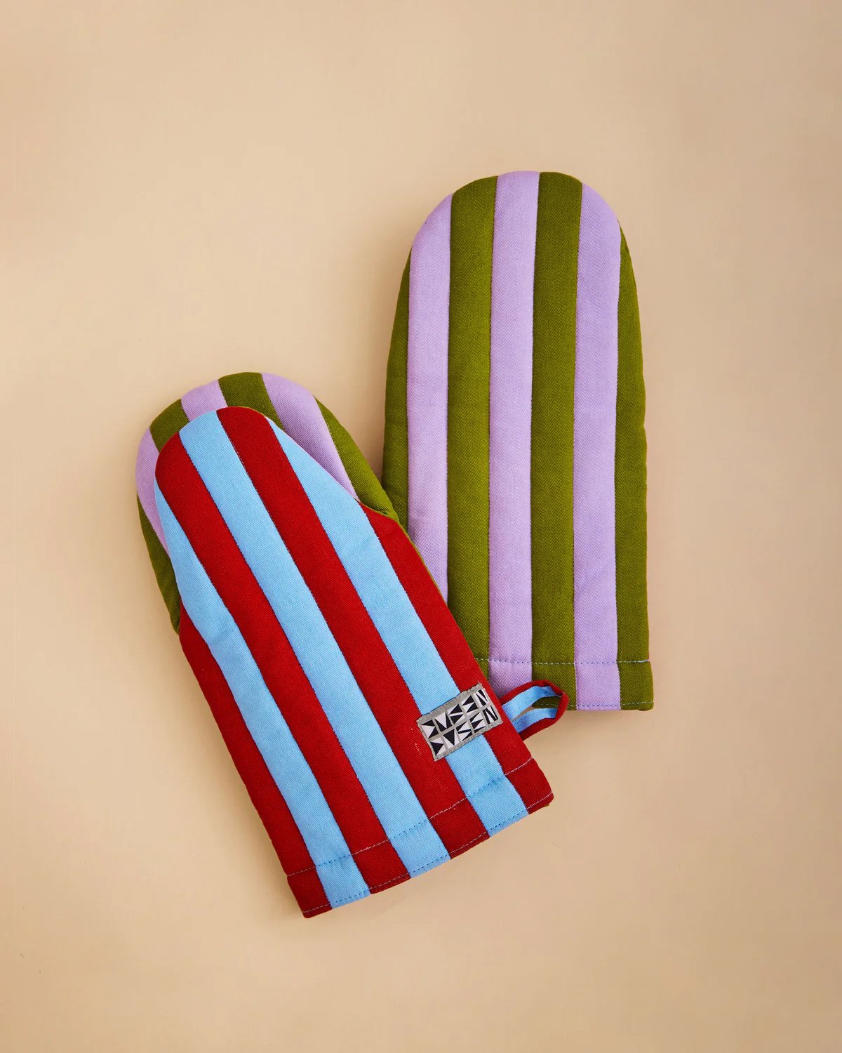 Dusen and Dusen Striped Oven Mitts