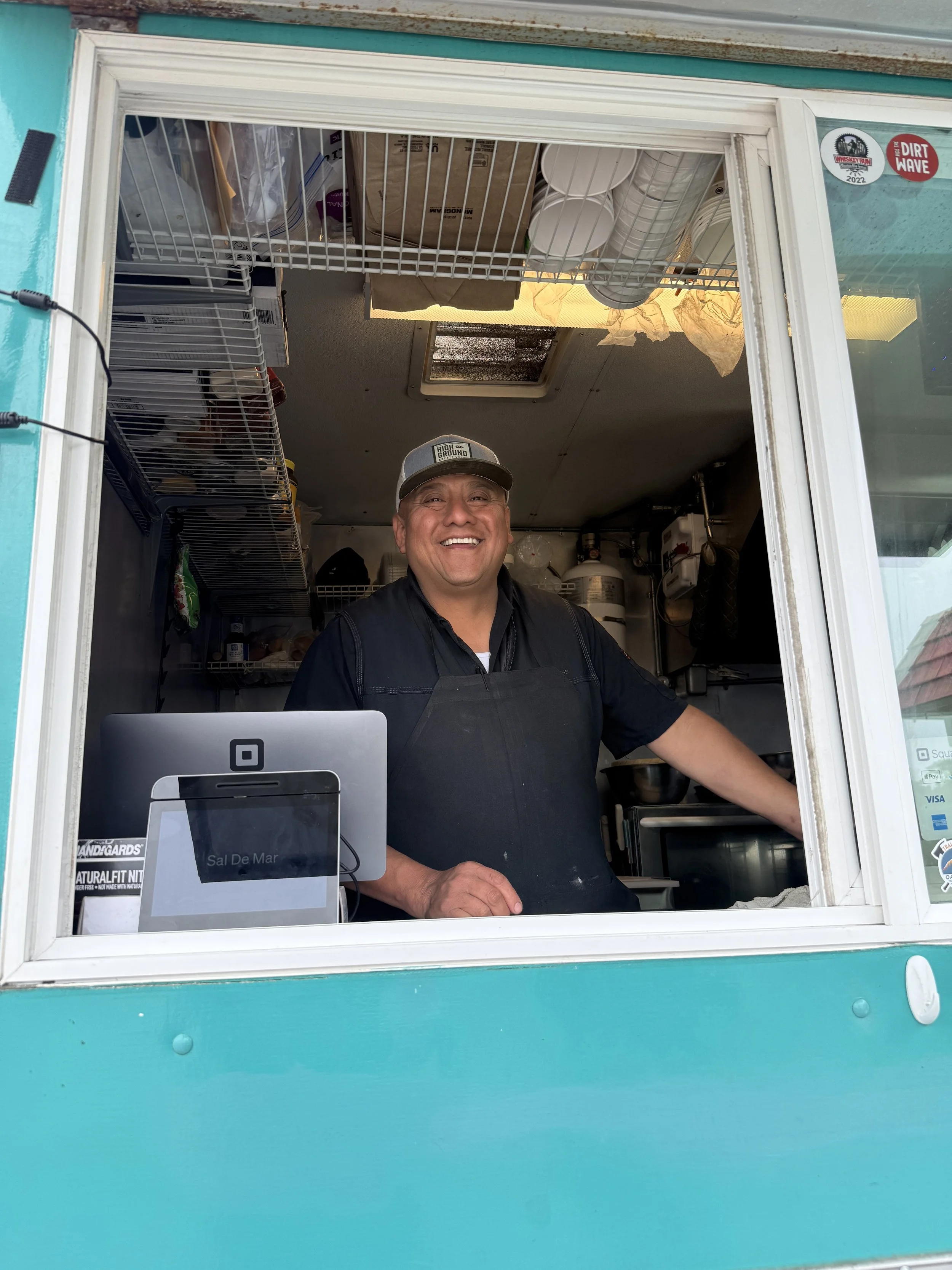 CCFW Board Member- Enrique Sanchez Rodriguez opens Sal De Mar Food Truck