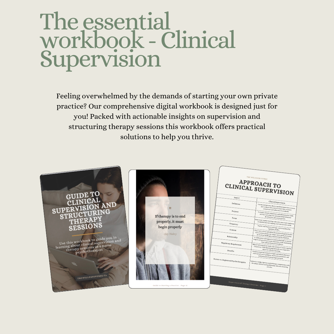 Guide to Supervision and Structuring Therapy Sessions