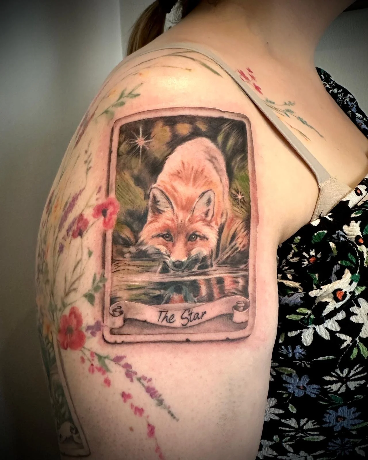 Colour realism tarot card