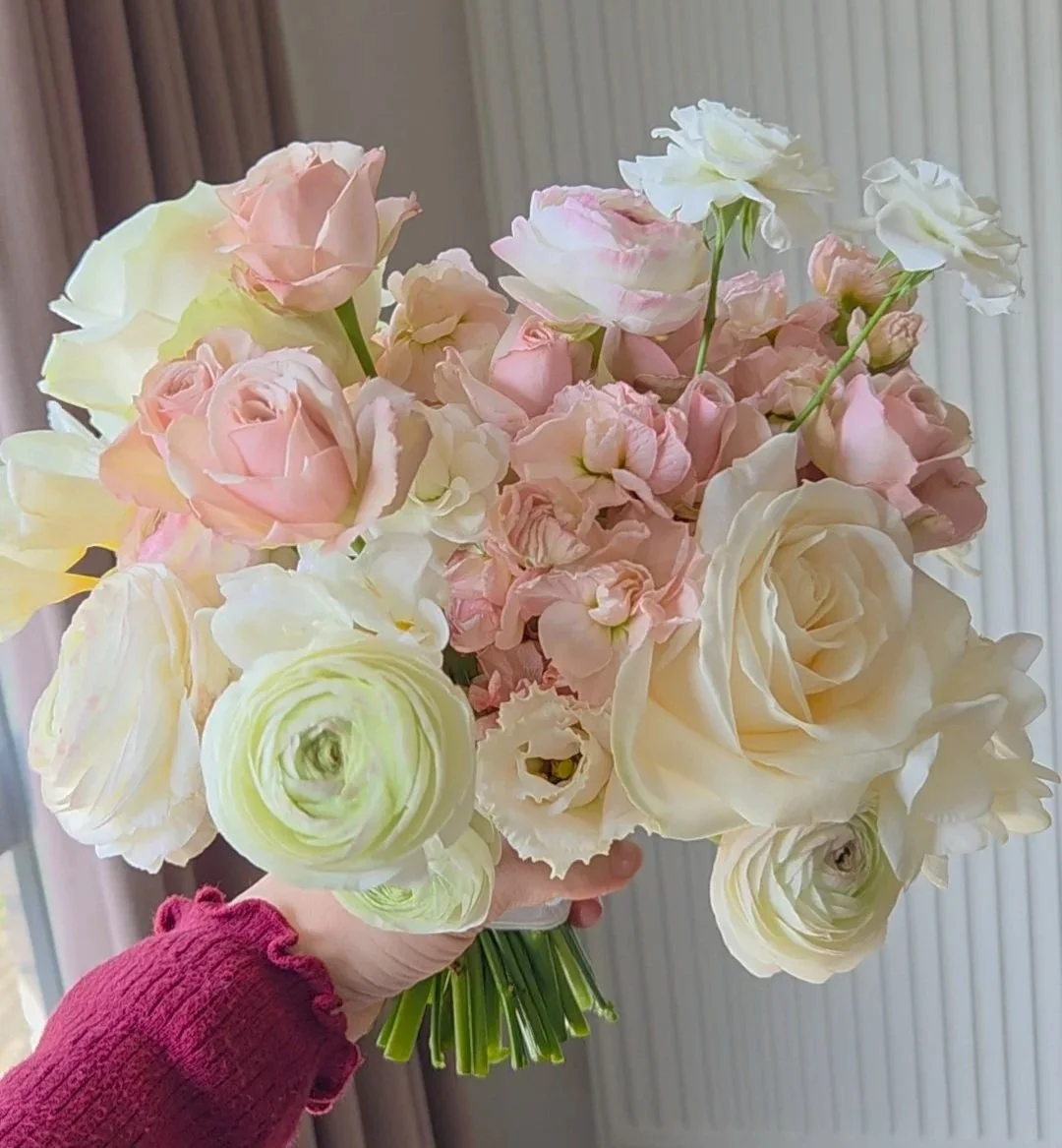 Romantisch bruidsboeket 