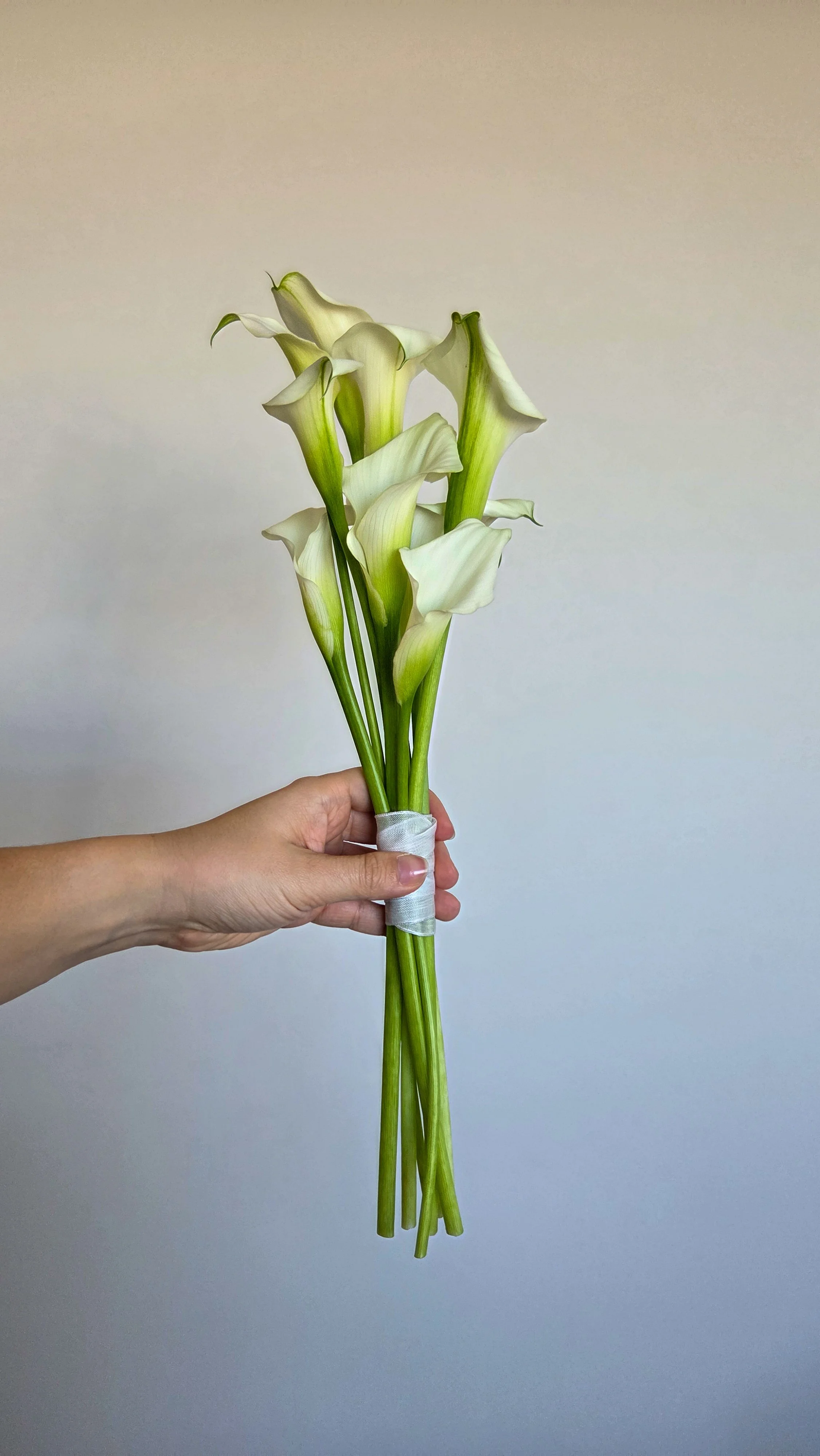 Minimalistisch bruidsboeket