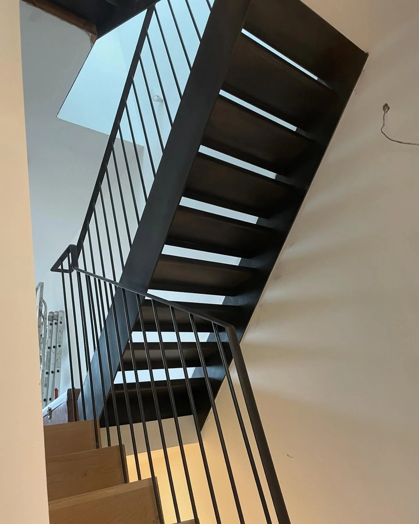 Finally got to unwrap the timber on a local staircase and finish the waxing process.