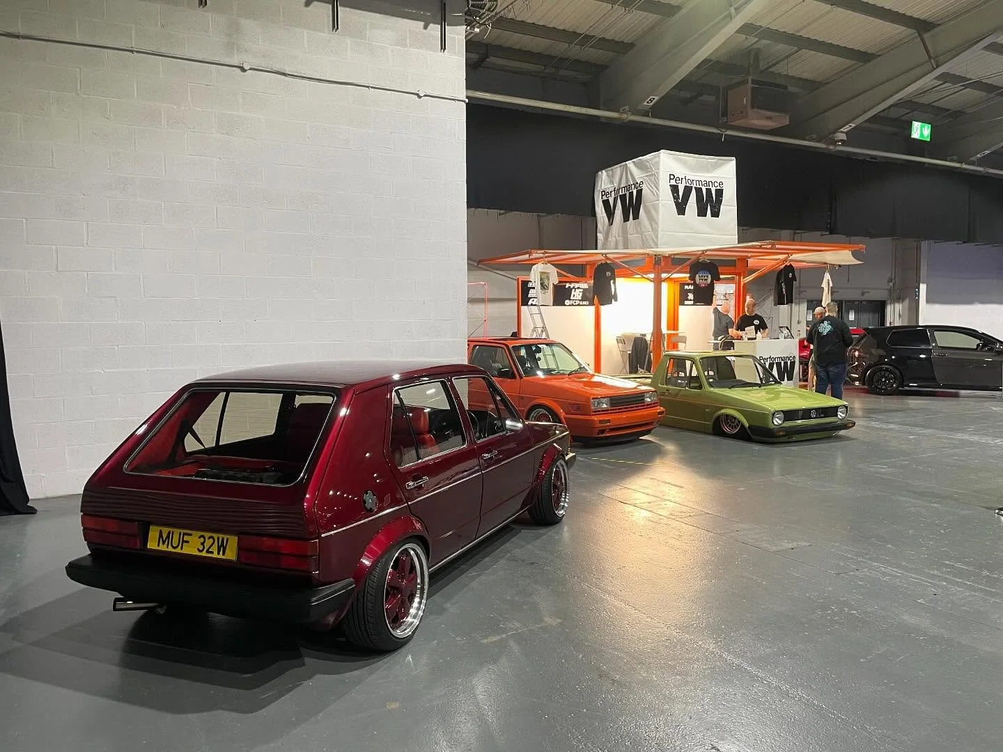 All set up on the @pvw_mag stand at @ultimate_dubs_uk 
Thanks to @elliottdukeroberts and @xjamiexoe for the spot!
We have a few products here for all to see so come over and say hi 👋 and have a chat. #ultimatedubs #gdfautofab #pvw #mk1golf #mk2golf
