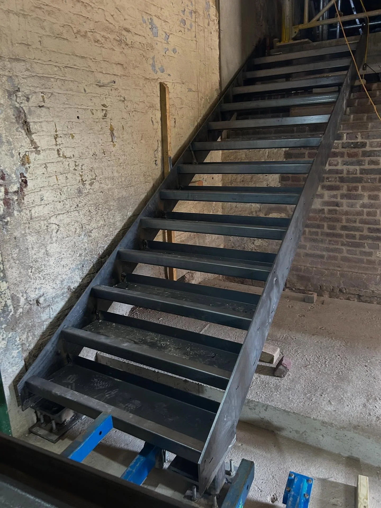 Flight number 1 of a 4 flight staircase almost complete this week.