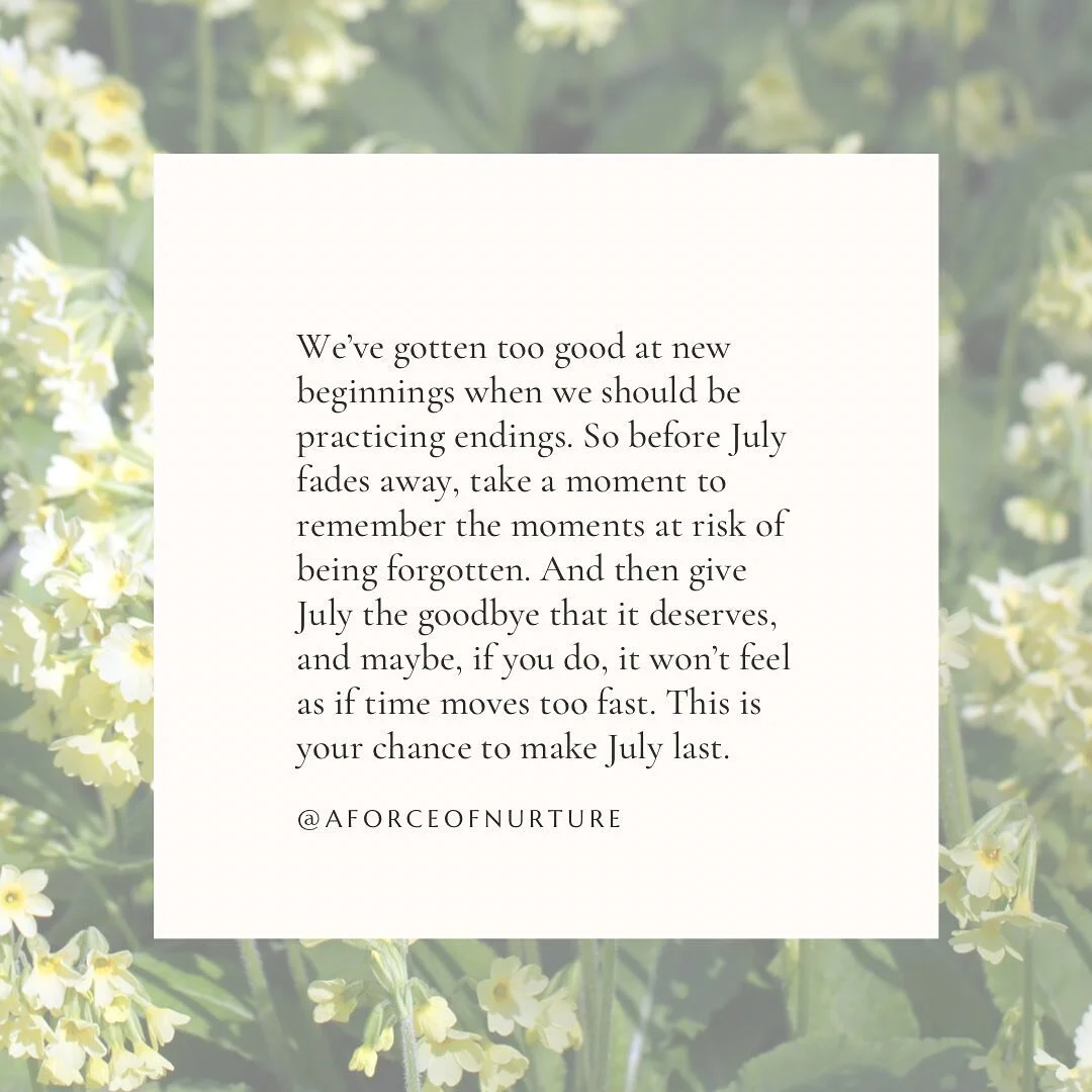 What was your favorite memory in July? I&rsquo;ll tell you mine, if you tell me yours. For me, it&rsquo;s between two memories. One was dancing with two of my best friends in St. Tropez and another was actually today, sitting along the canal drinking