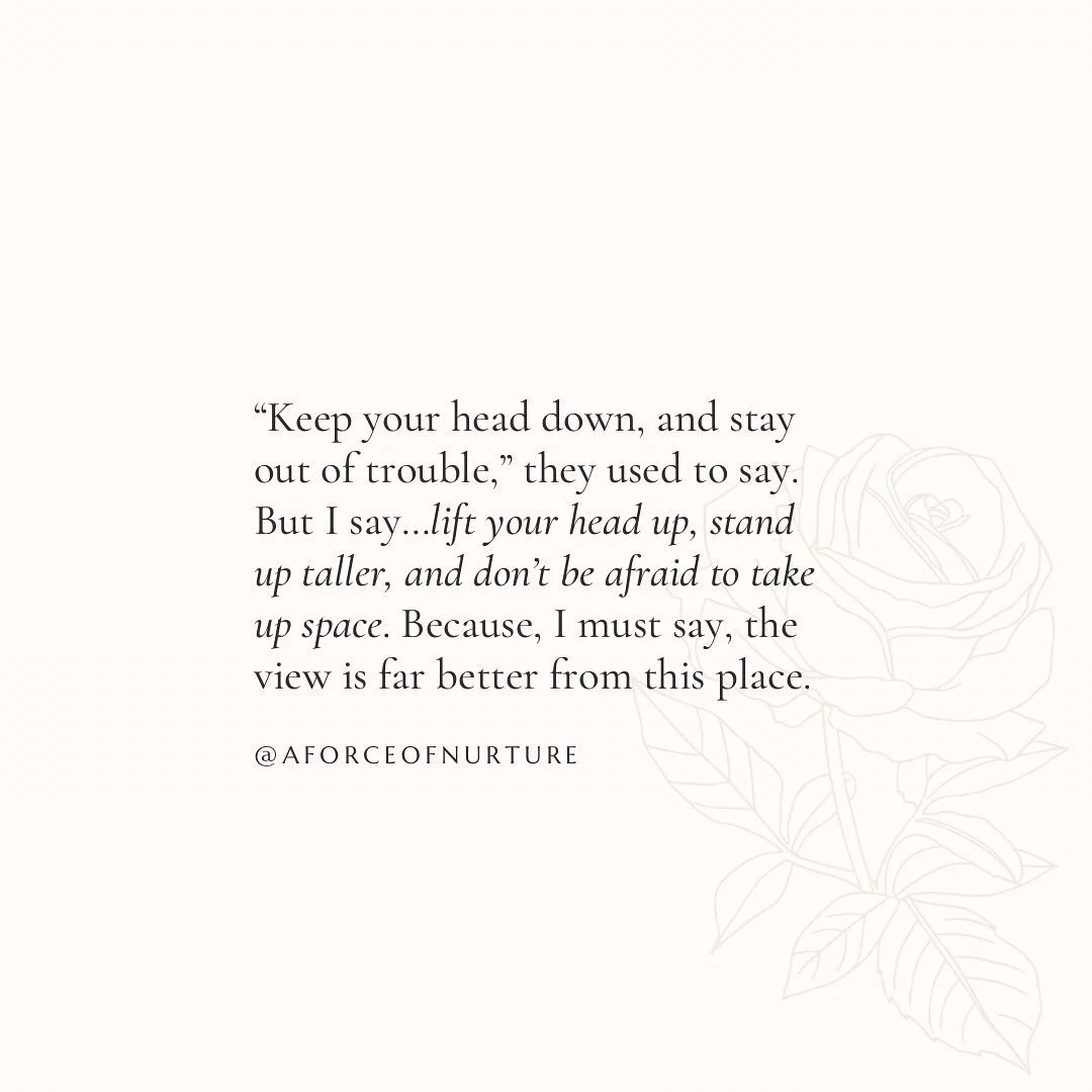 Calling all troublemakers&hellip;

When I was growing up, I always did what I was told. I followed the rules. And I tried to not make any noise. 

I went along the &ldquo;right&rdquo; path and never questioned if I wanted to be on that path. I checke