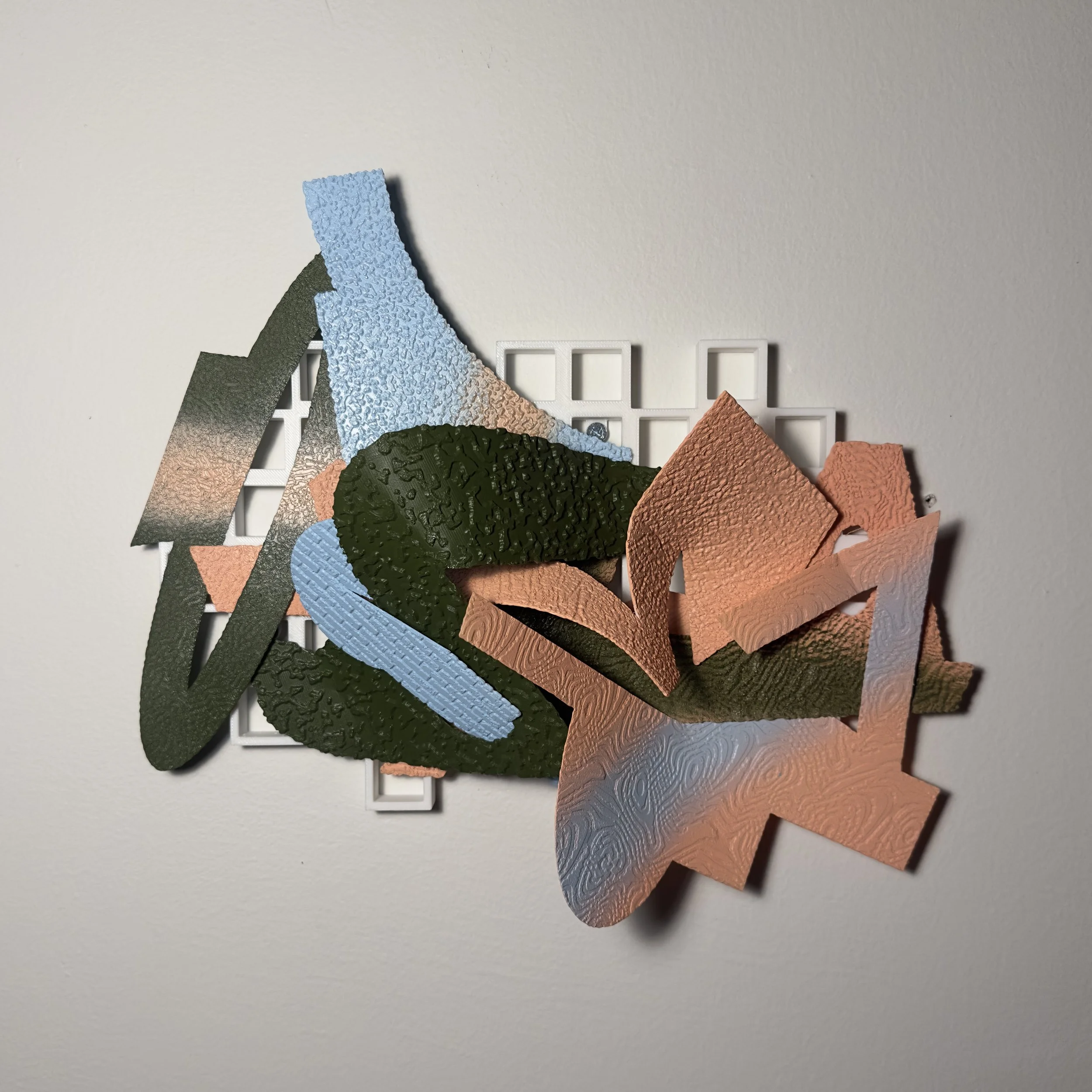 Graffiti Modular Relief #5