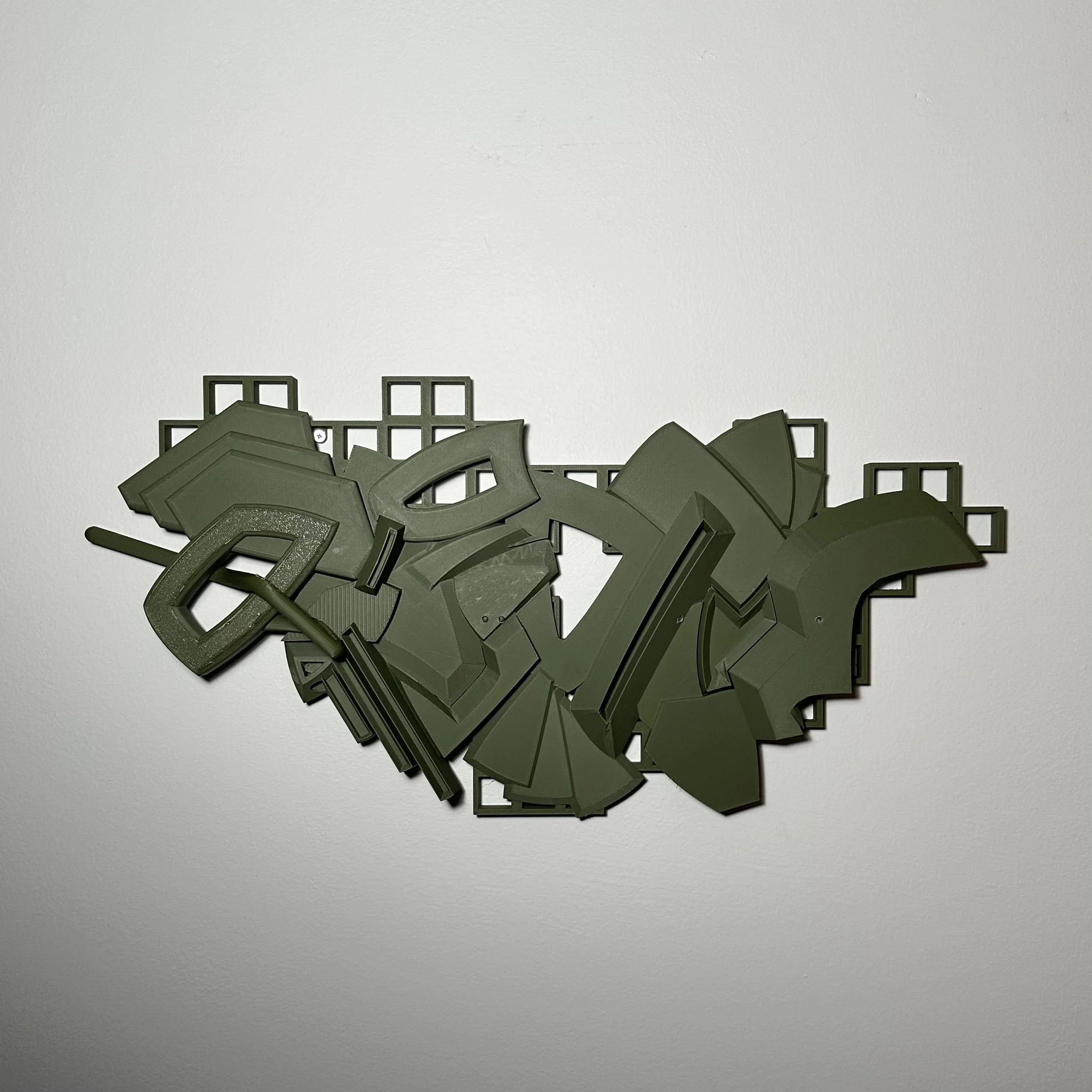 Graffiti Modular Relief #3