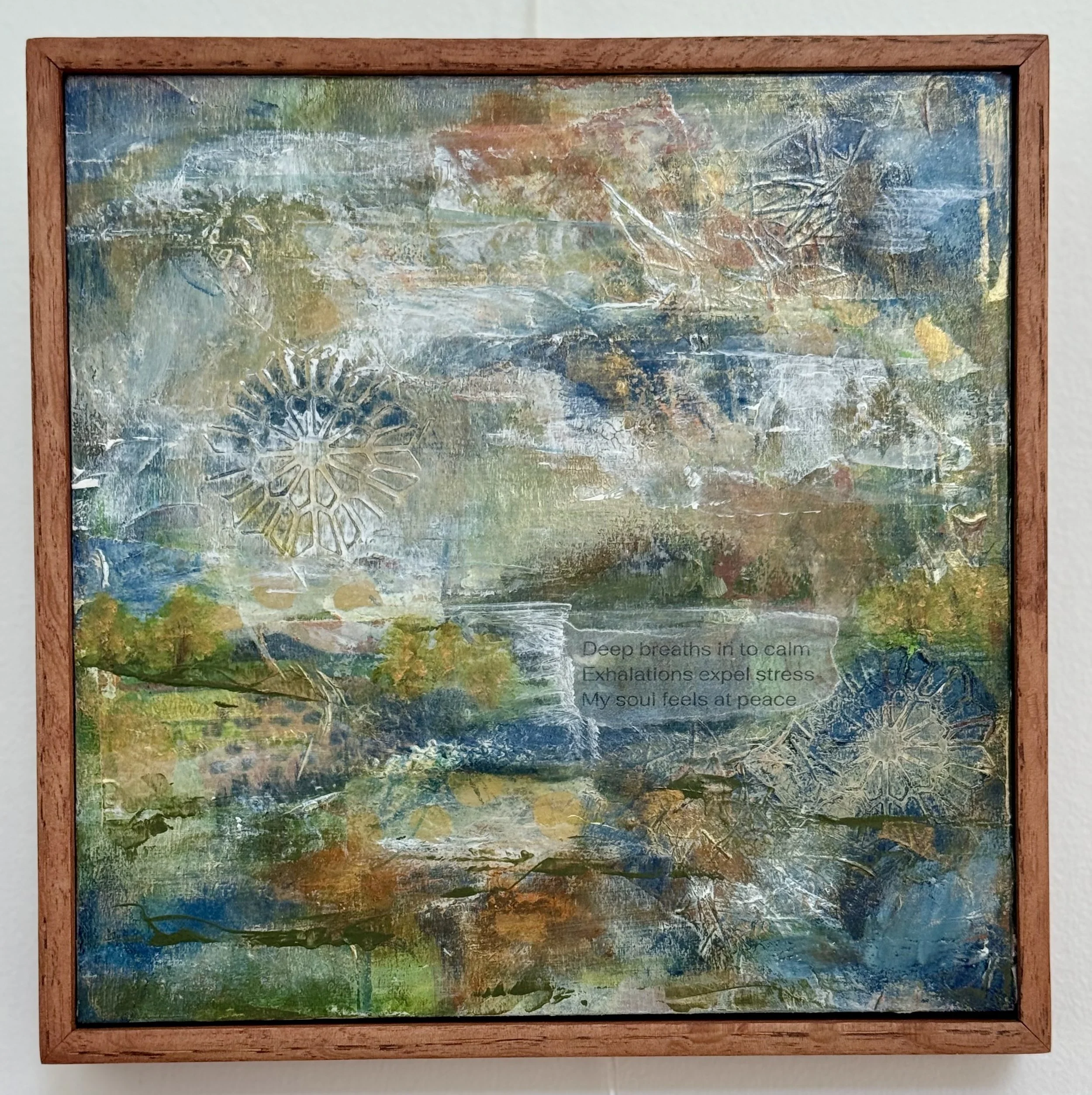 DEEP BREATHS (Mixed media)