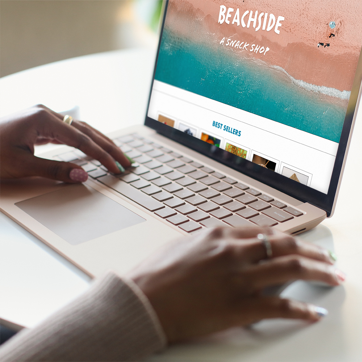 Beachside: A Snack Shop Responsive Website