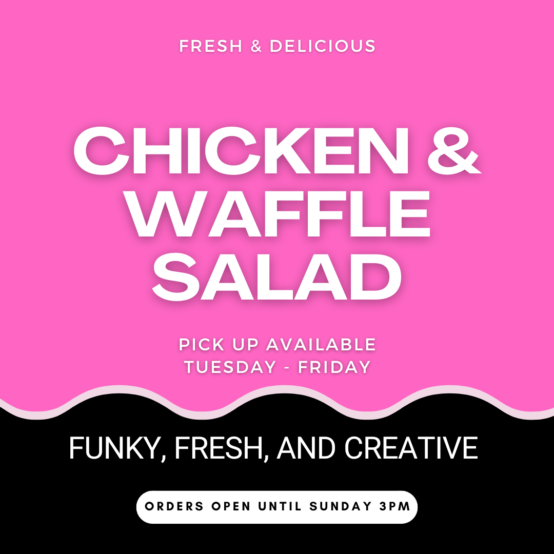 Chicken & Waffle Salad
