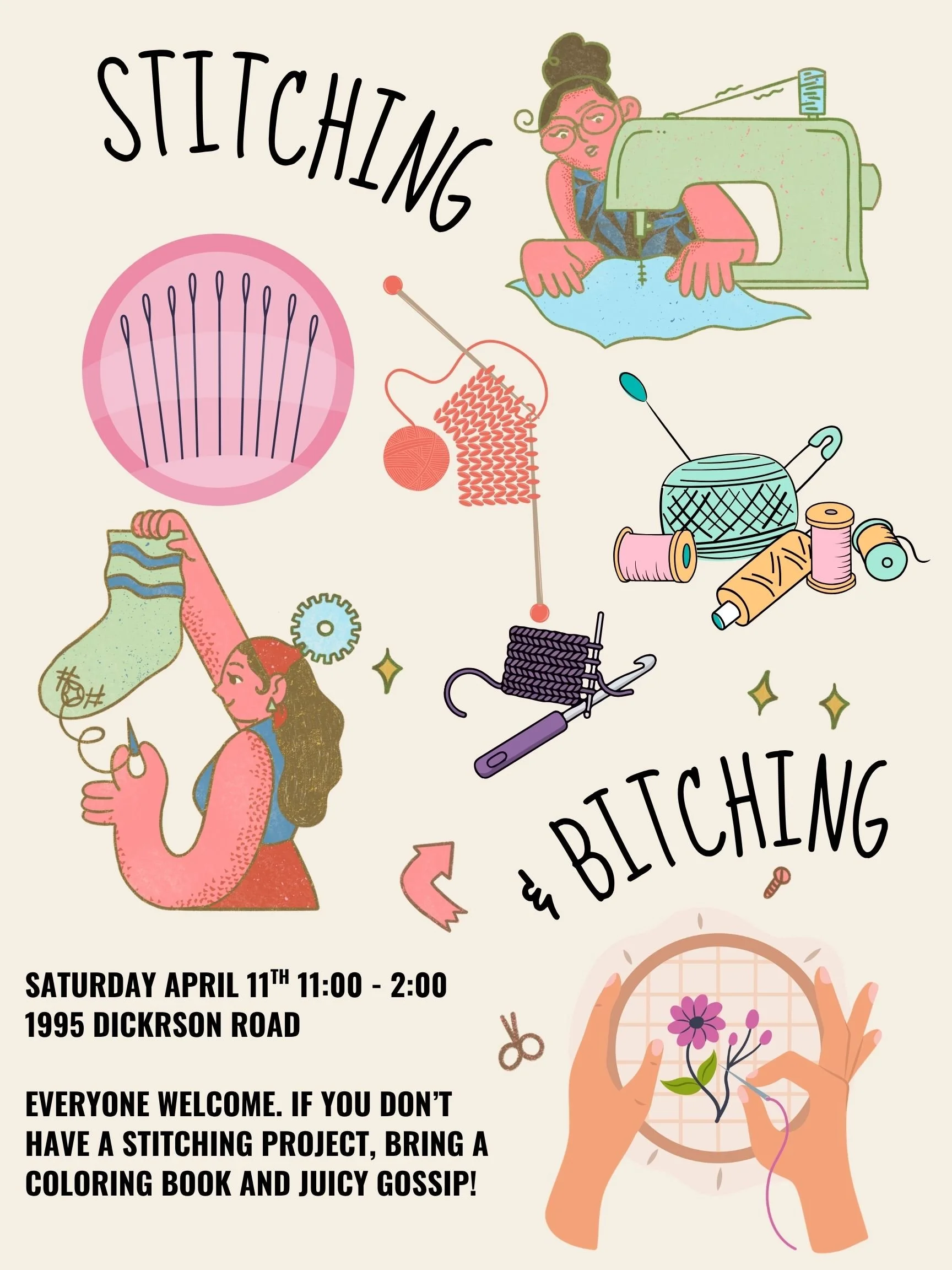 Stitch n’ Bitch *Spring Edition*