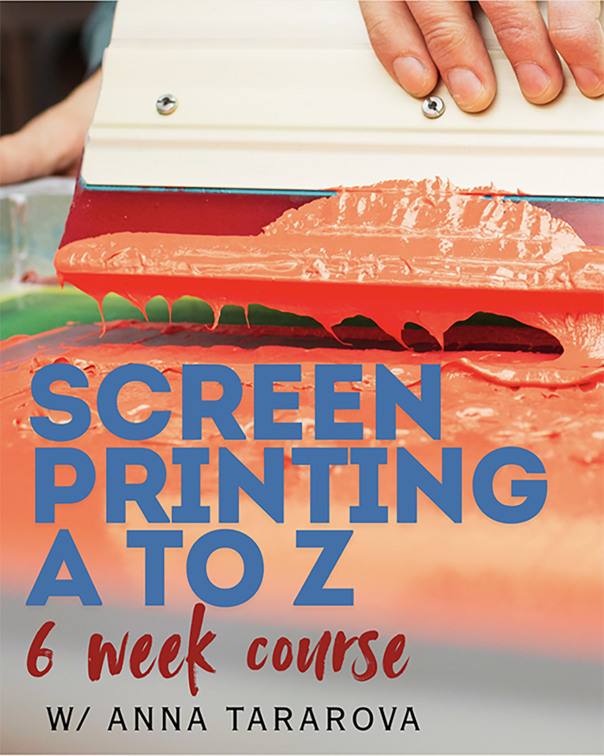 Screen Print A to Z