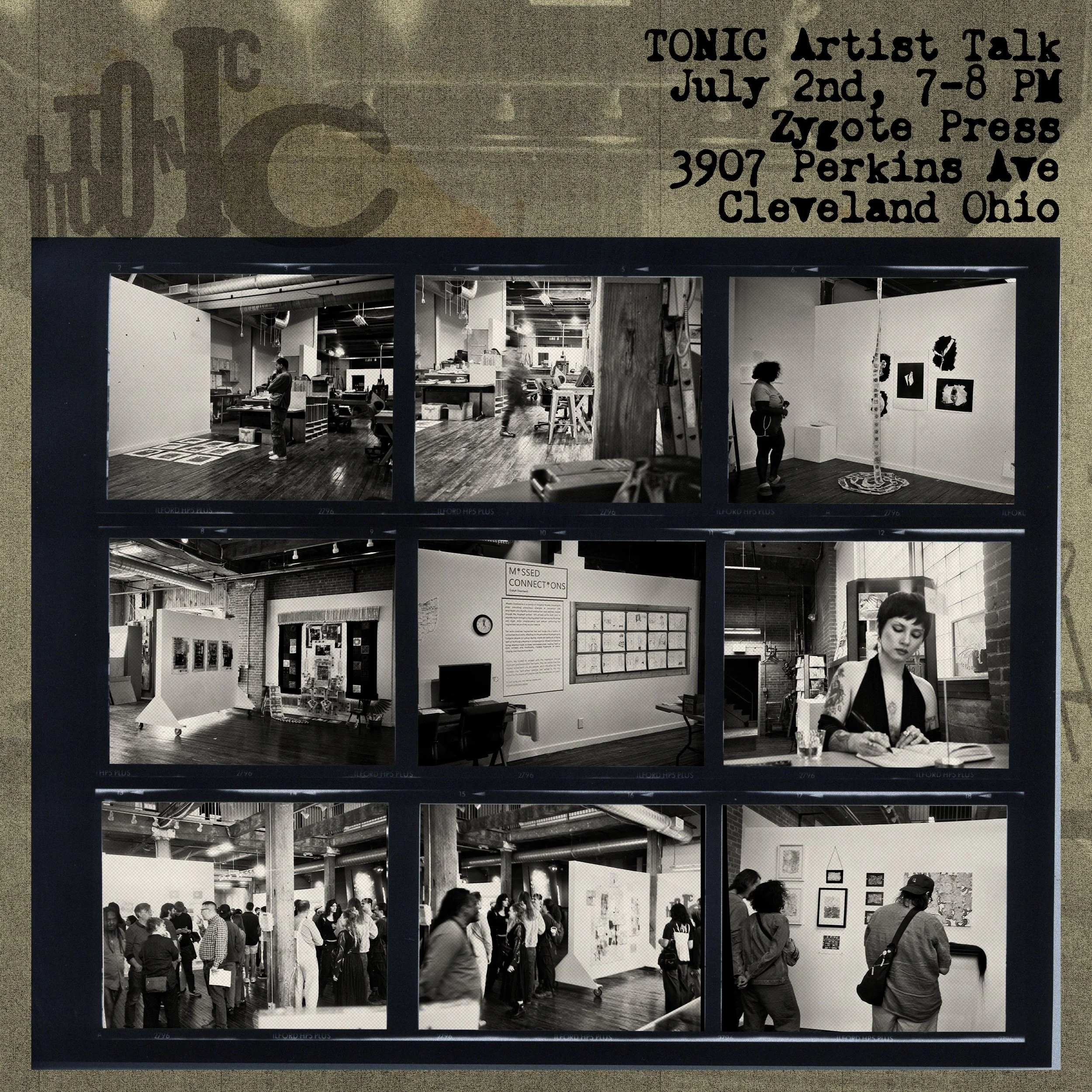 TONIC Artist Talk 