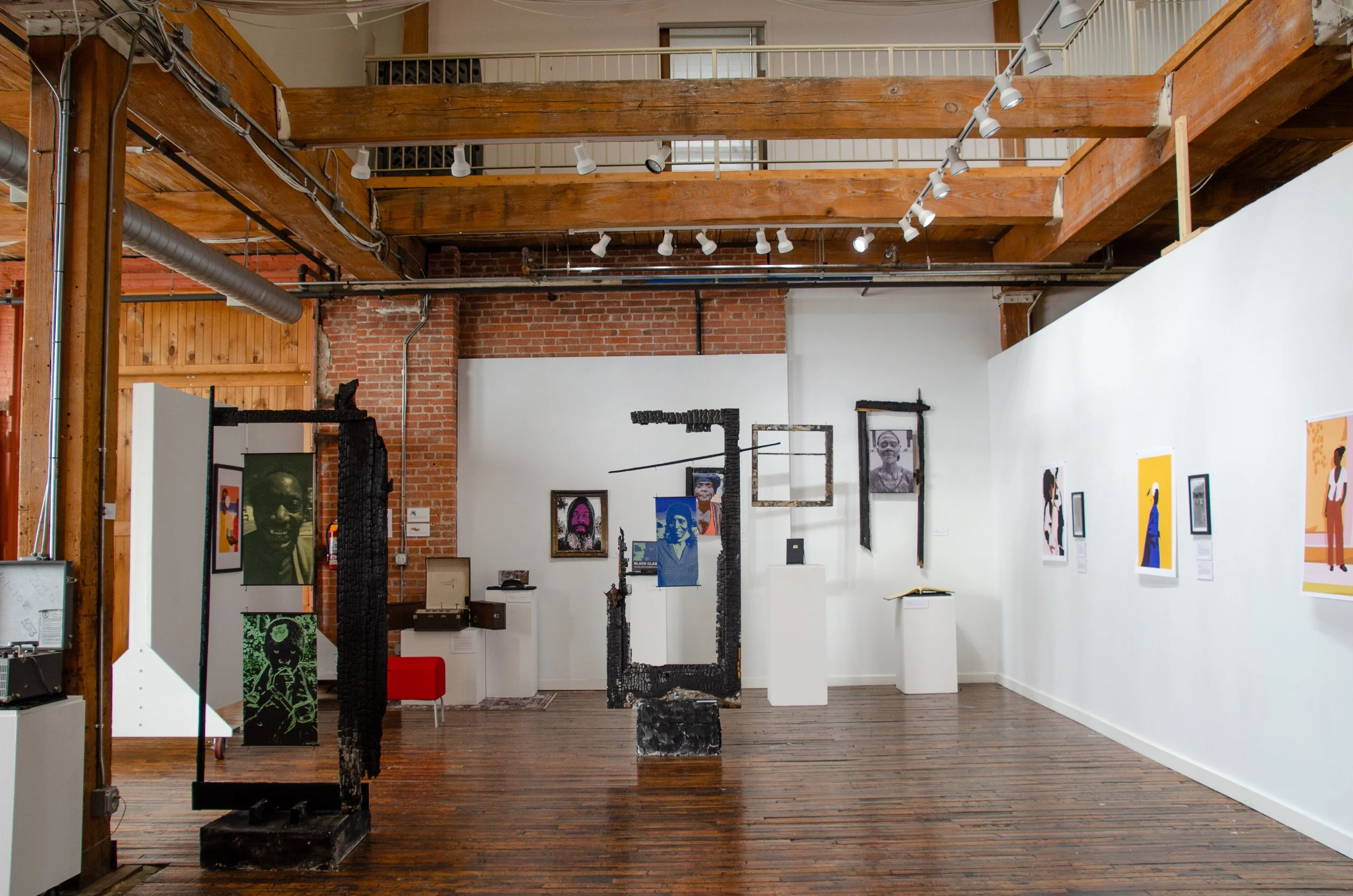 Toni Morrison exhibition in Zygote Press gallery
