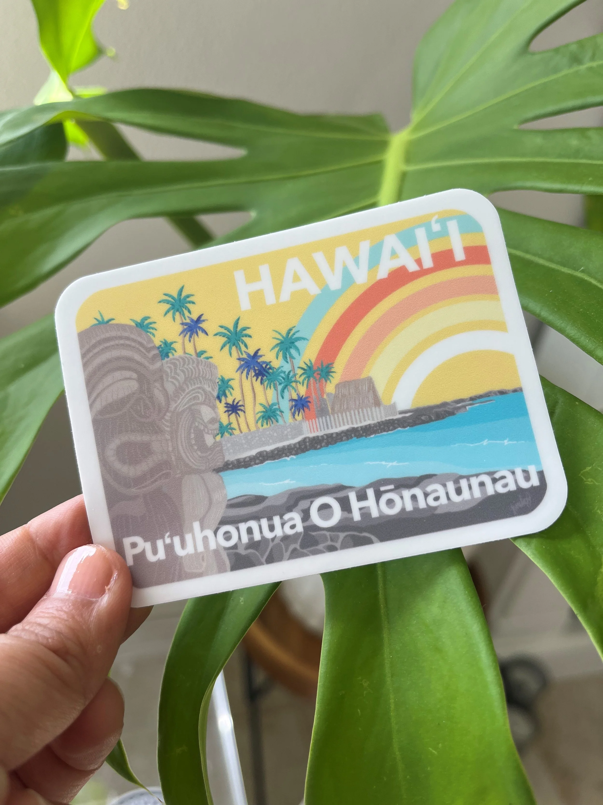 Pu'uhonua O Honaunau - Big Island Sticker