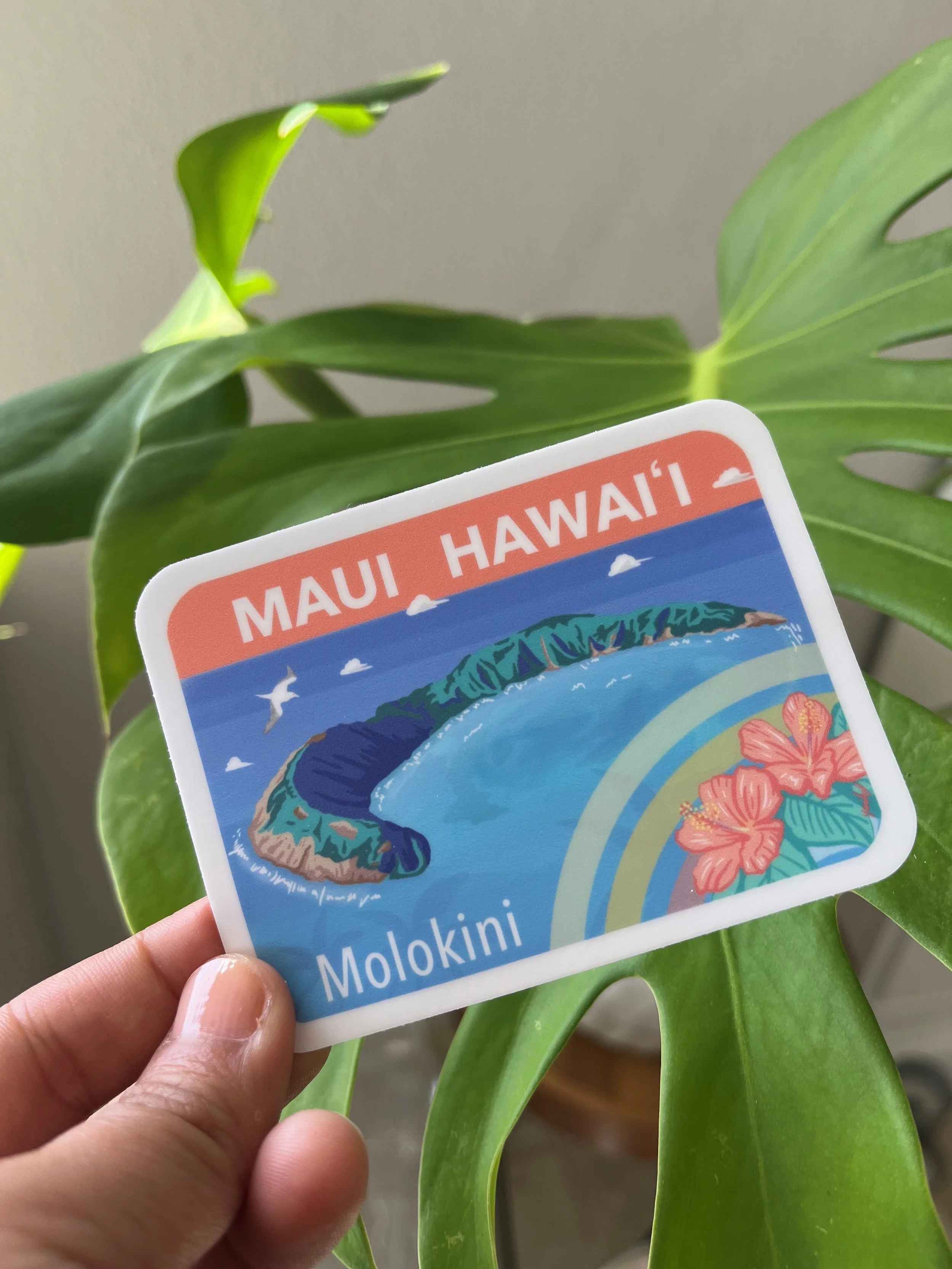 Molokini- Maui Sticker