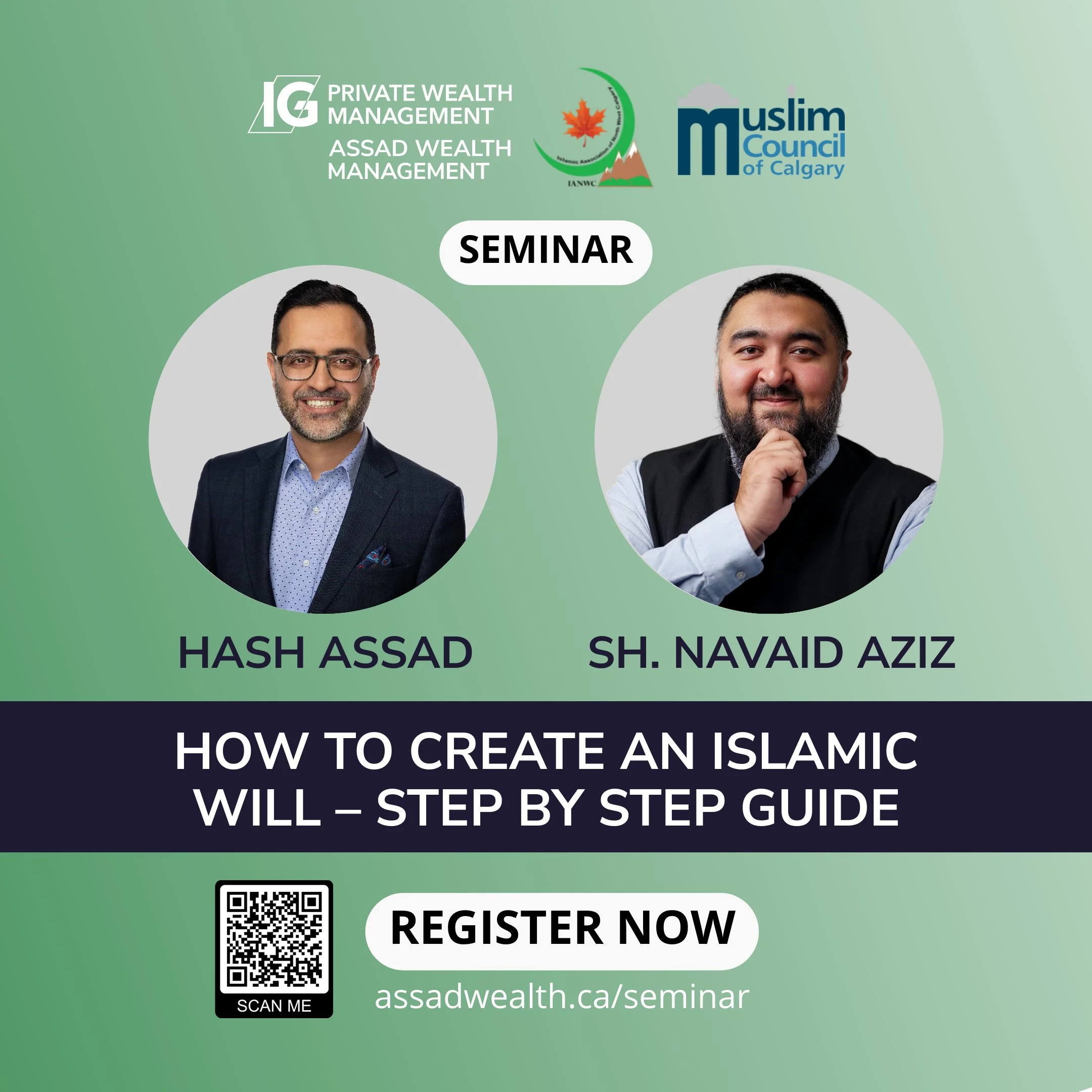 How to create an Islamic Will – Step by Step guide Seminar at Maryam Masjid