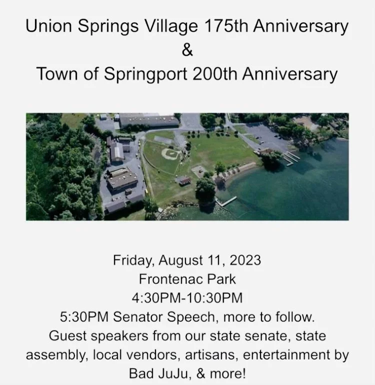 175th Anniversary of Union Springs Village