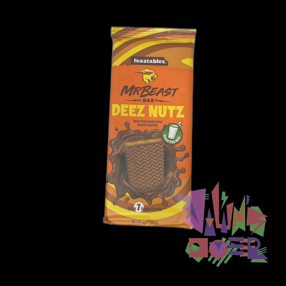  Feastables Mr Beast Chocolate Bars – NEW Deez Nuts